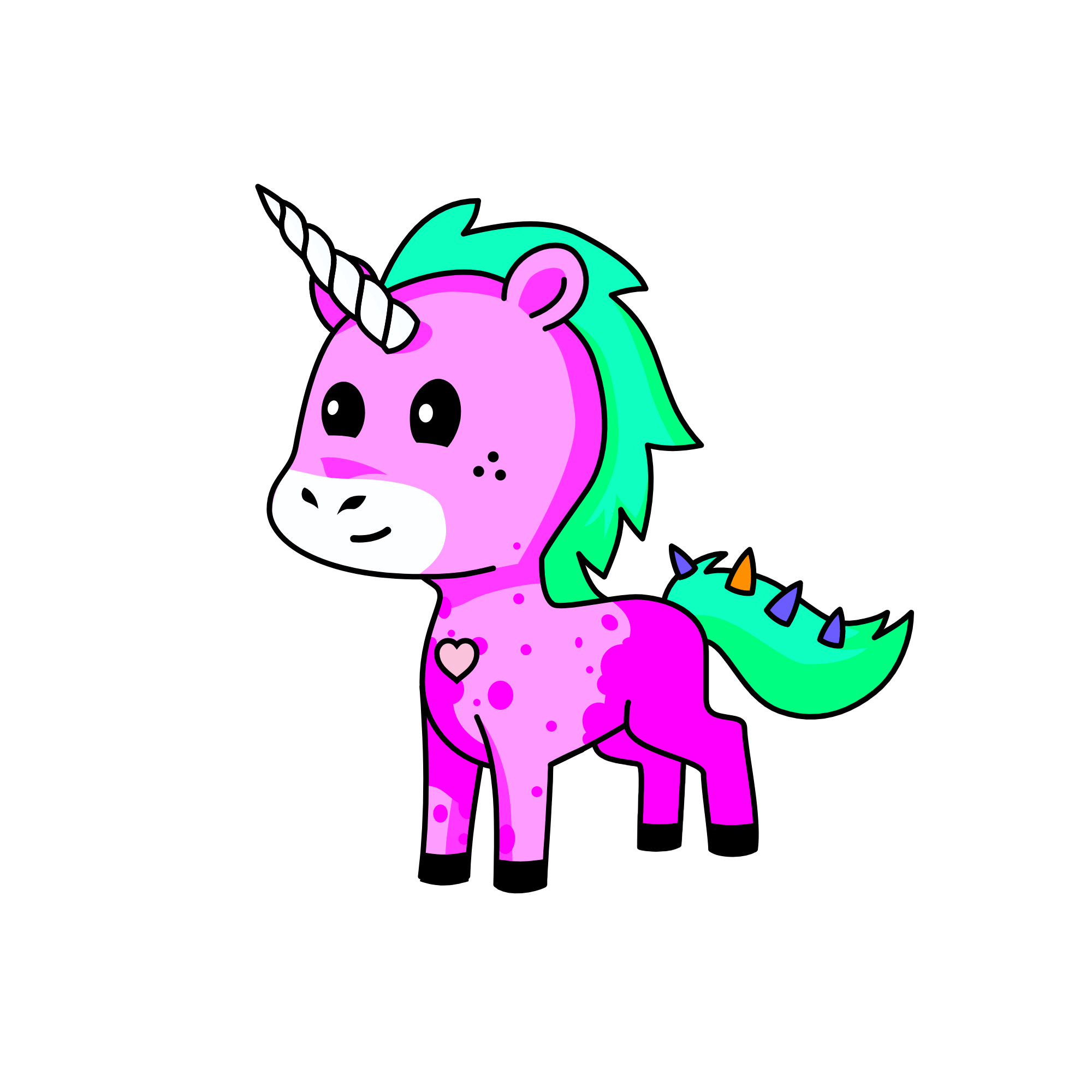 rainydash, the unicorn