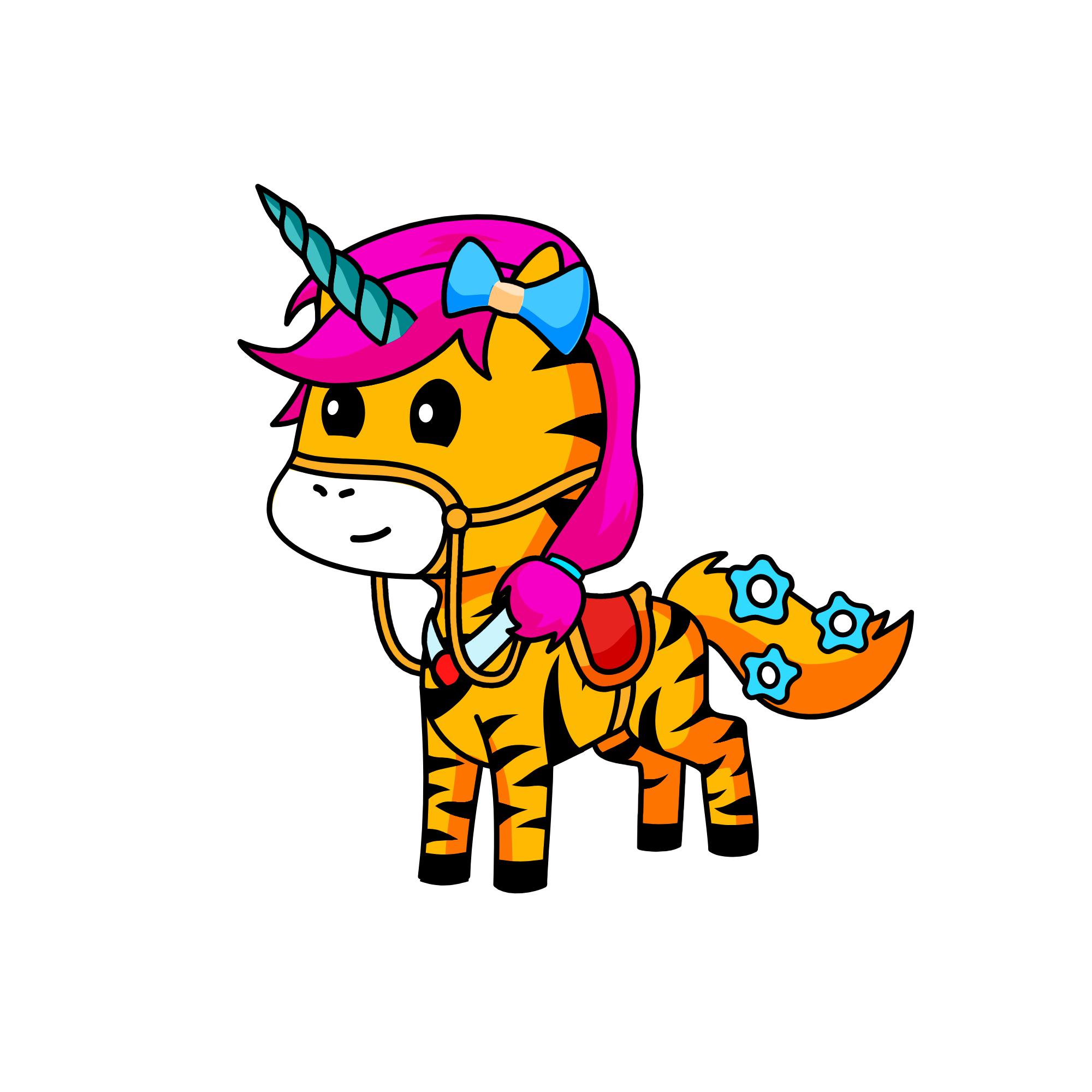 bow, the unicorn