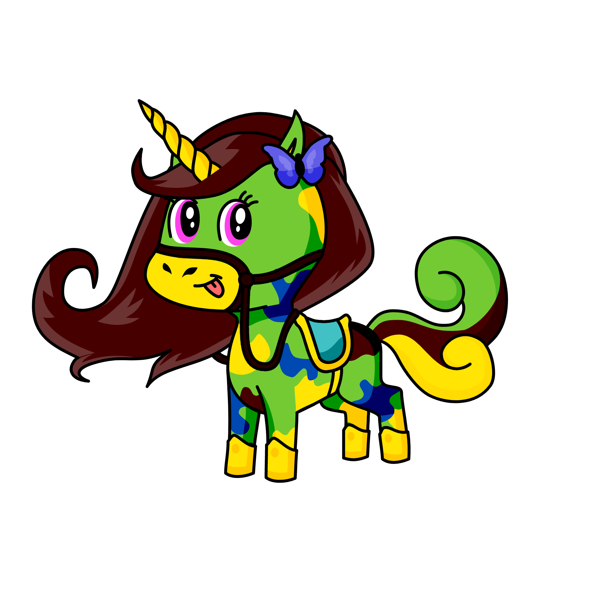 SUMMER, the unicorn