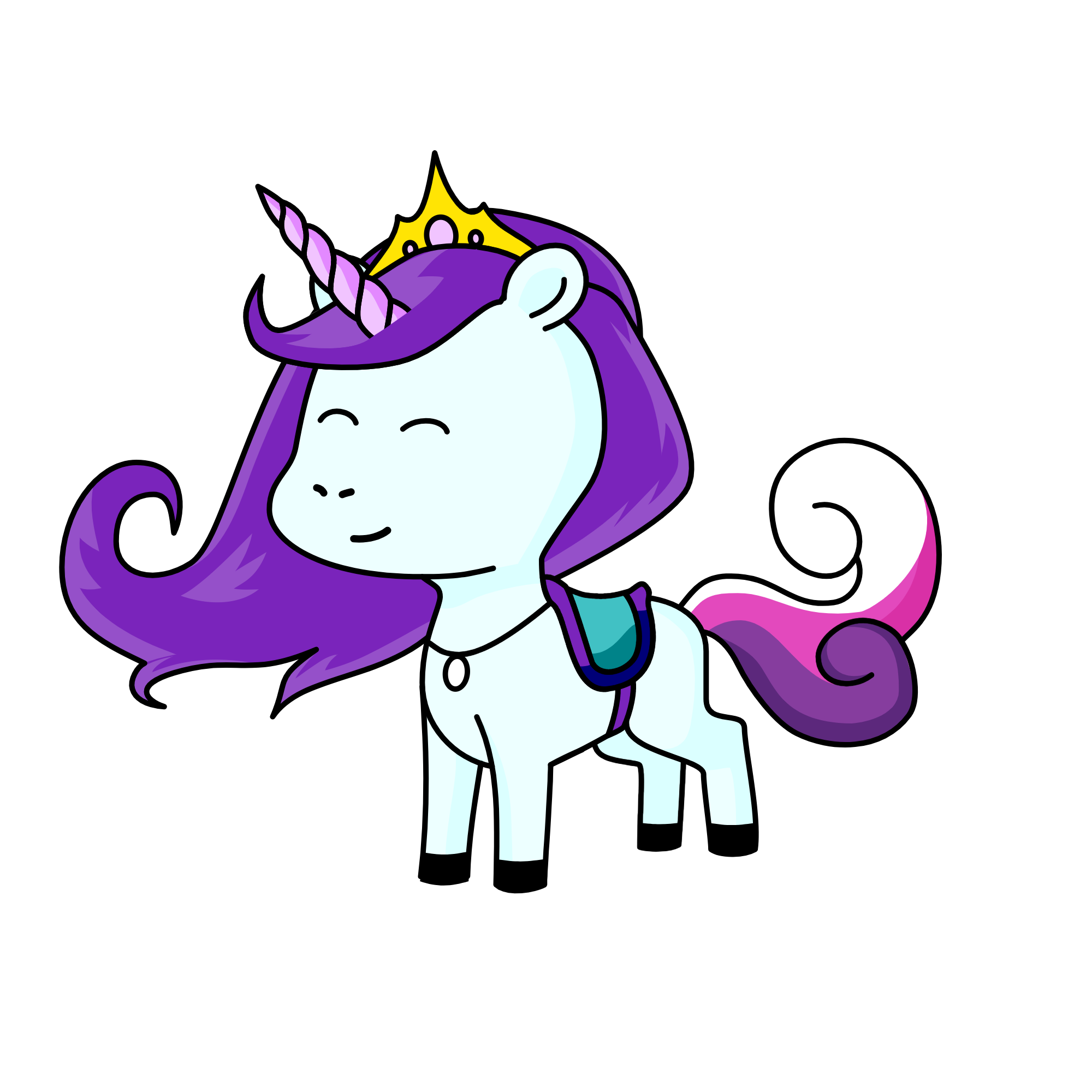 汪汪, the unicorn