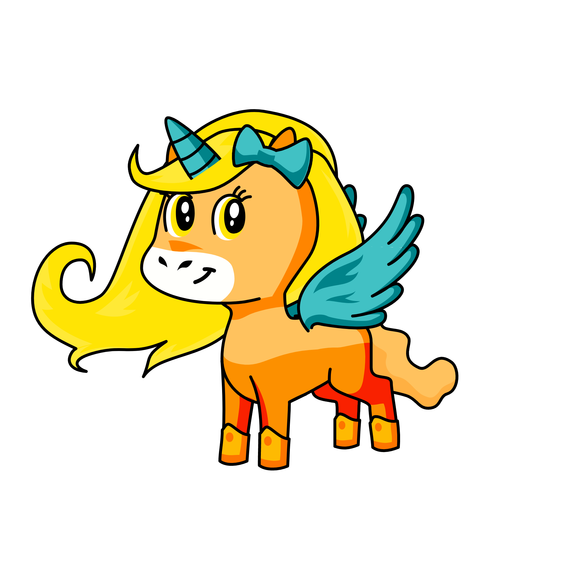 Stella, the unicorn