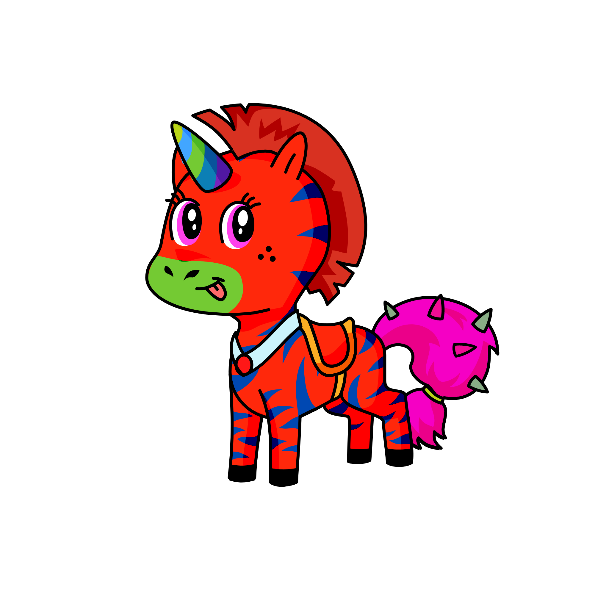 rzudsfxbqh, the unicorn