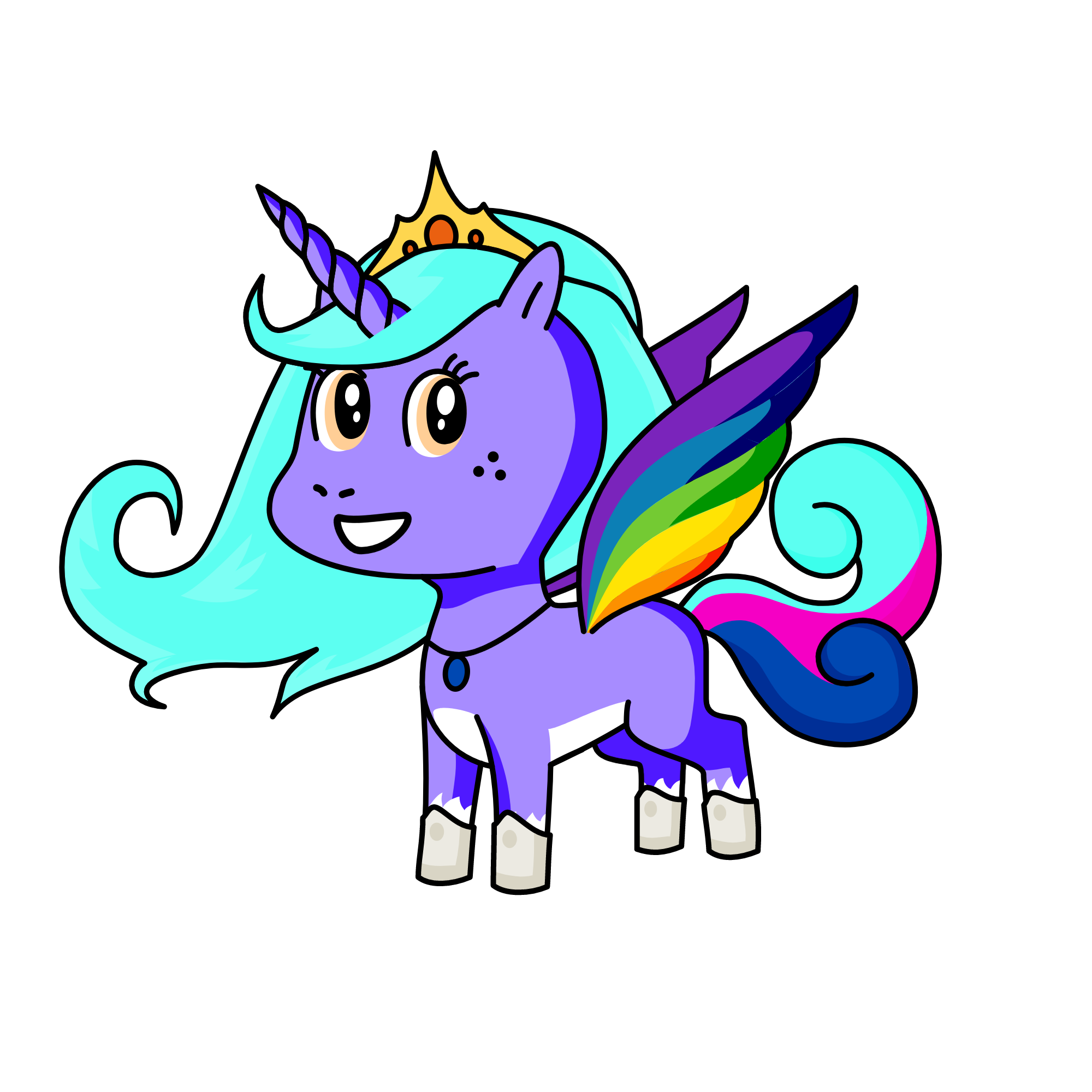 princes la la, the unicorn