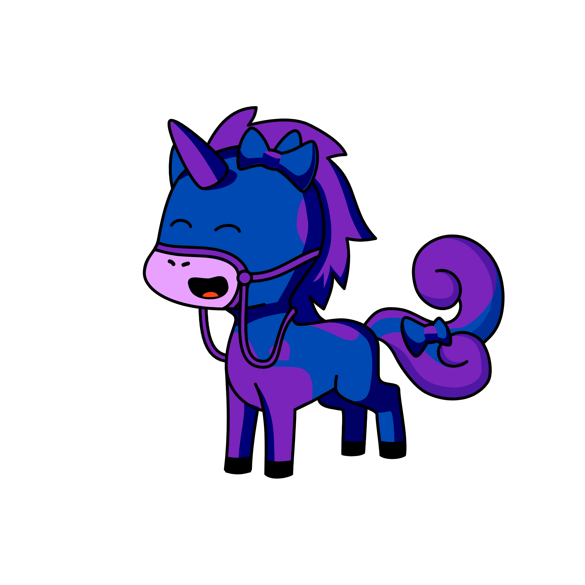 Midnight, the unicorn