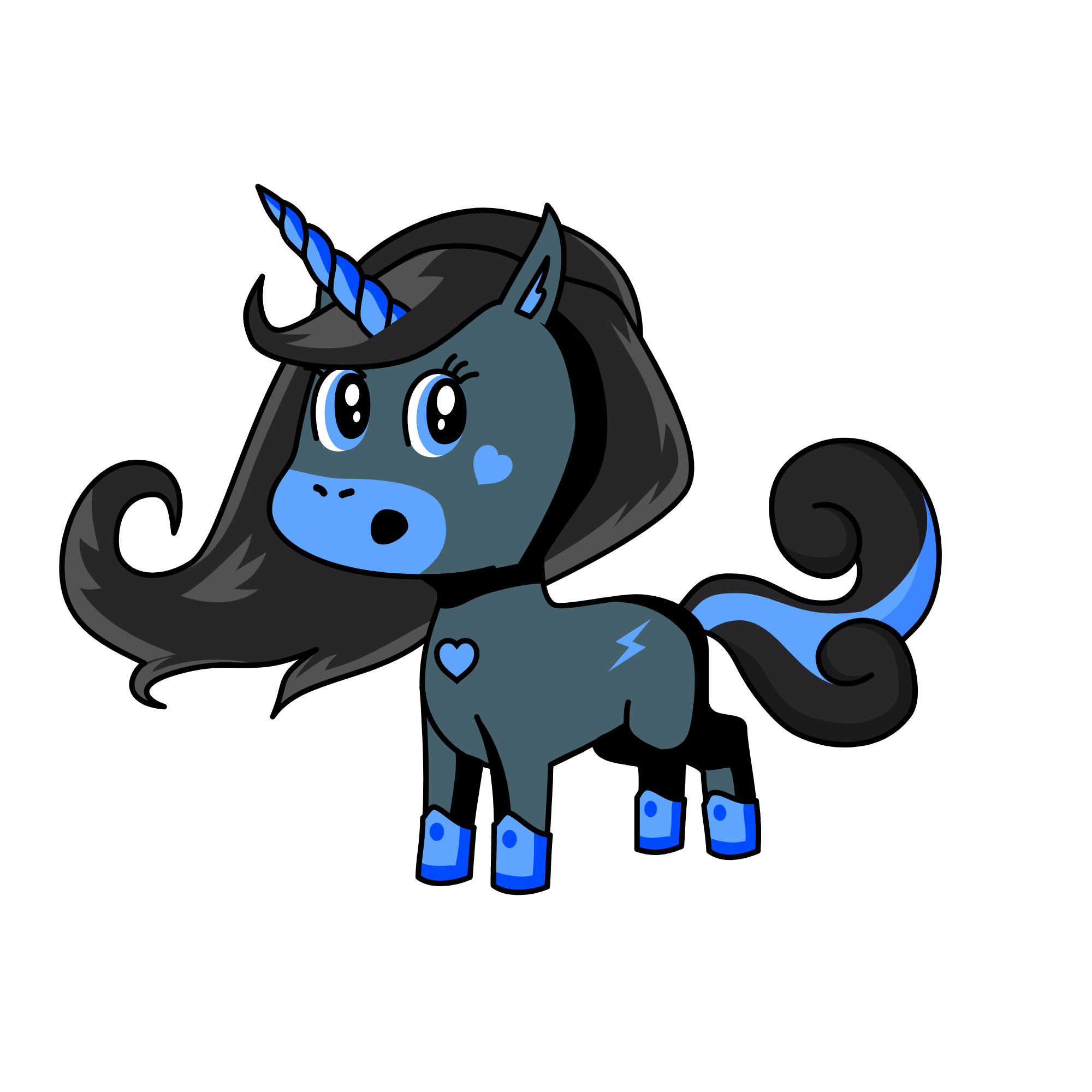 misty, the unicorn