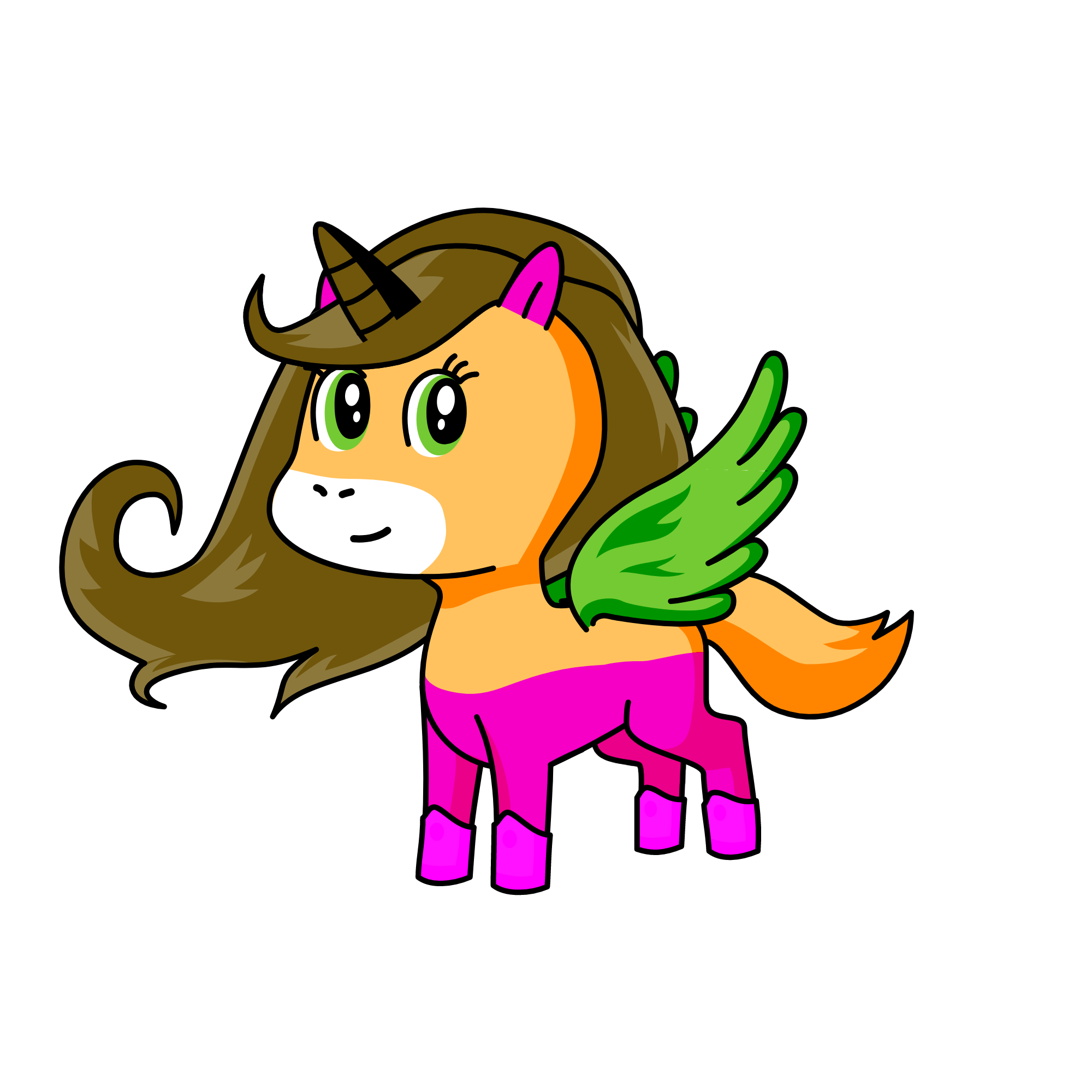Flora, the unicorn