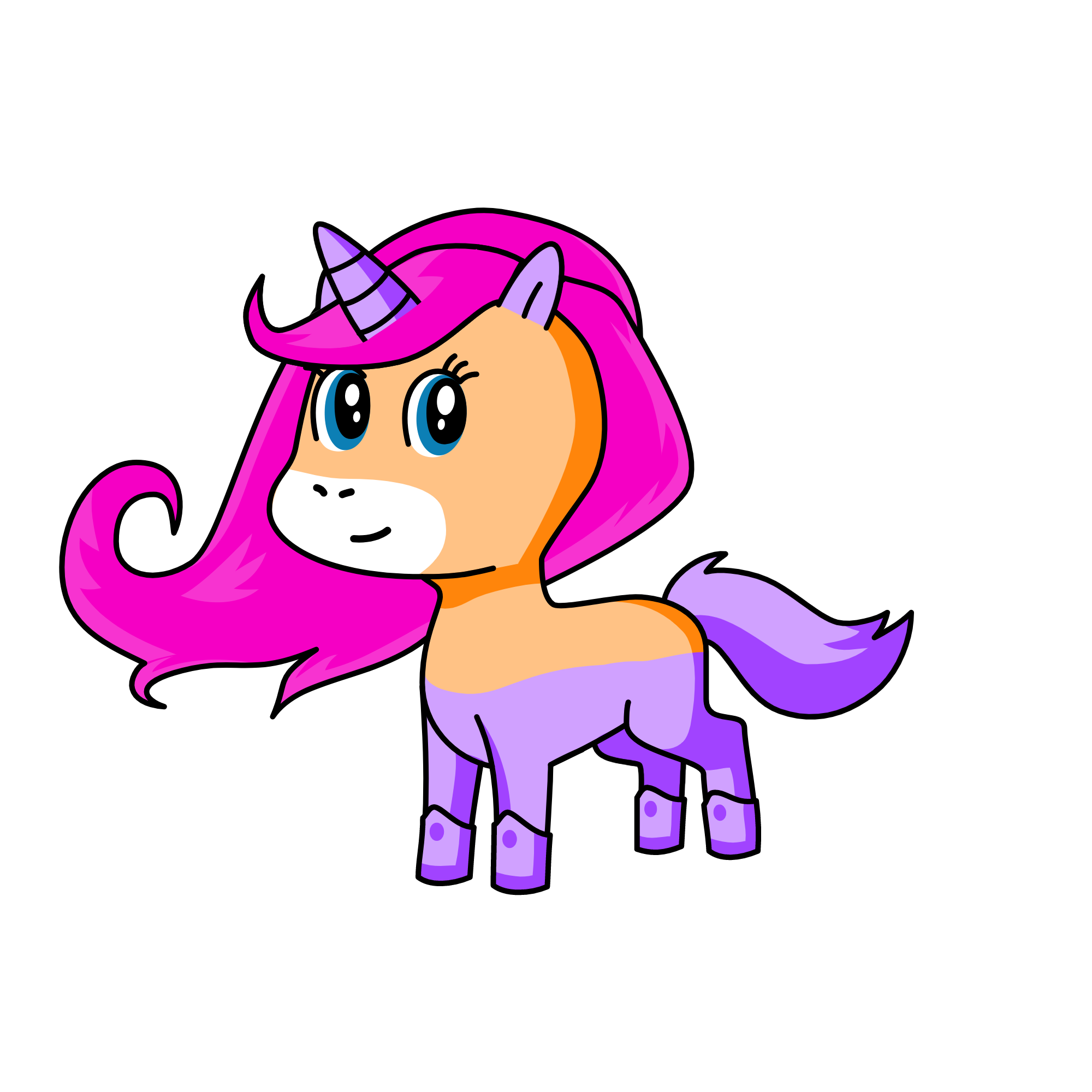 Tecna, the unicorn