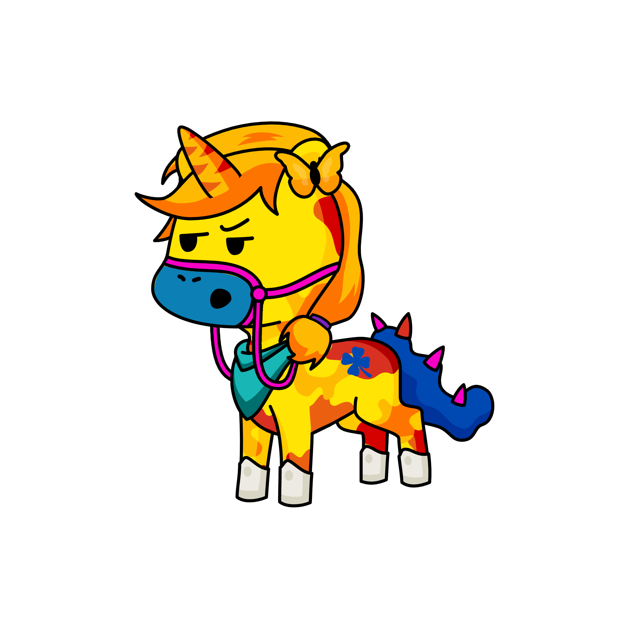 style, the unicorn
