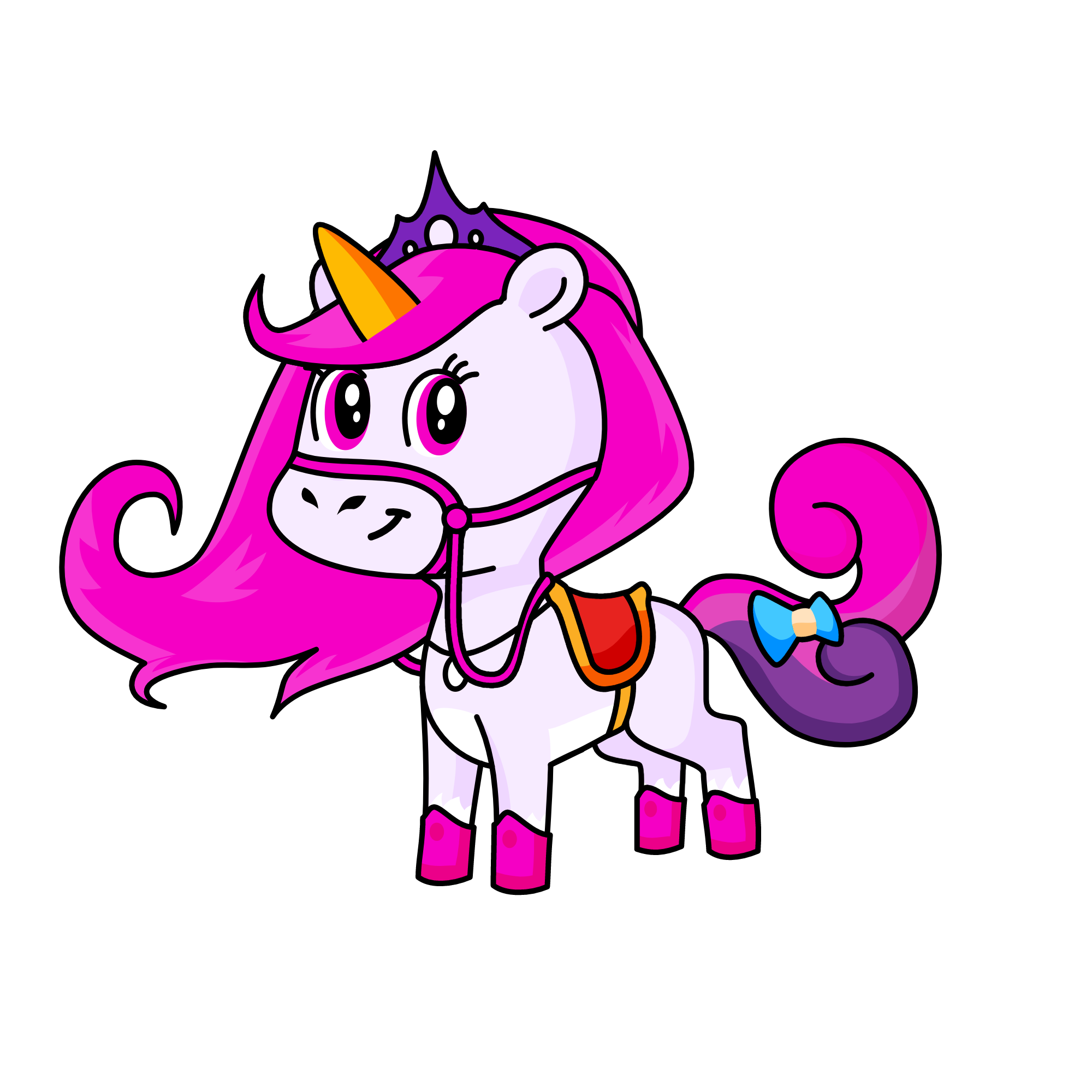 pompom, the unicorn