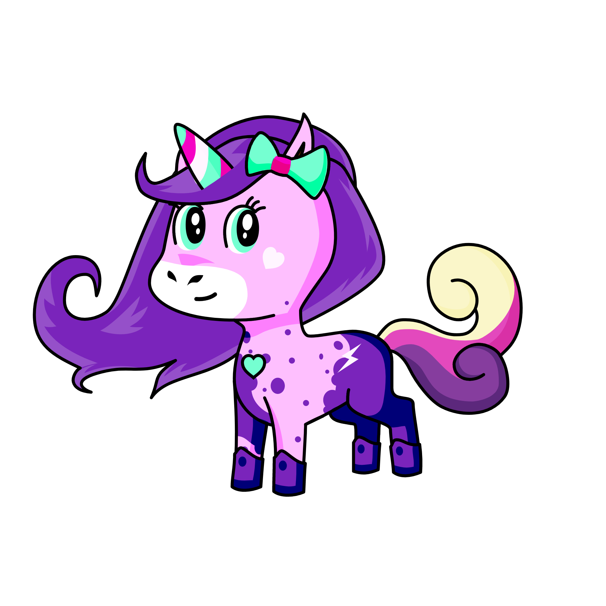 Twinkle Taffy, the unicorn