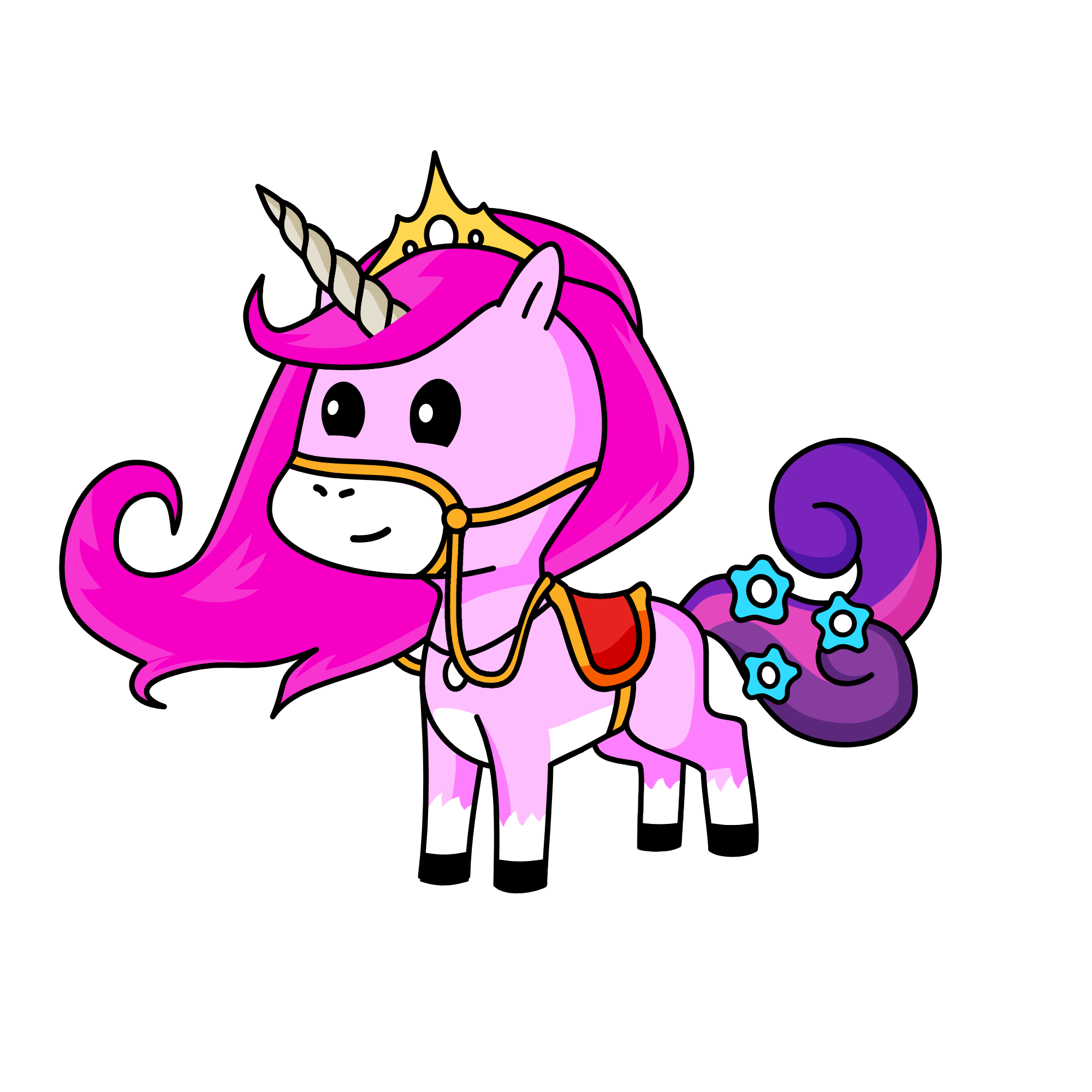 pinky, the unicorn