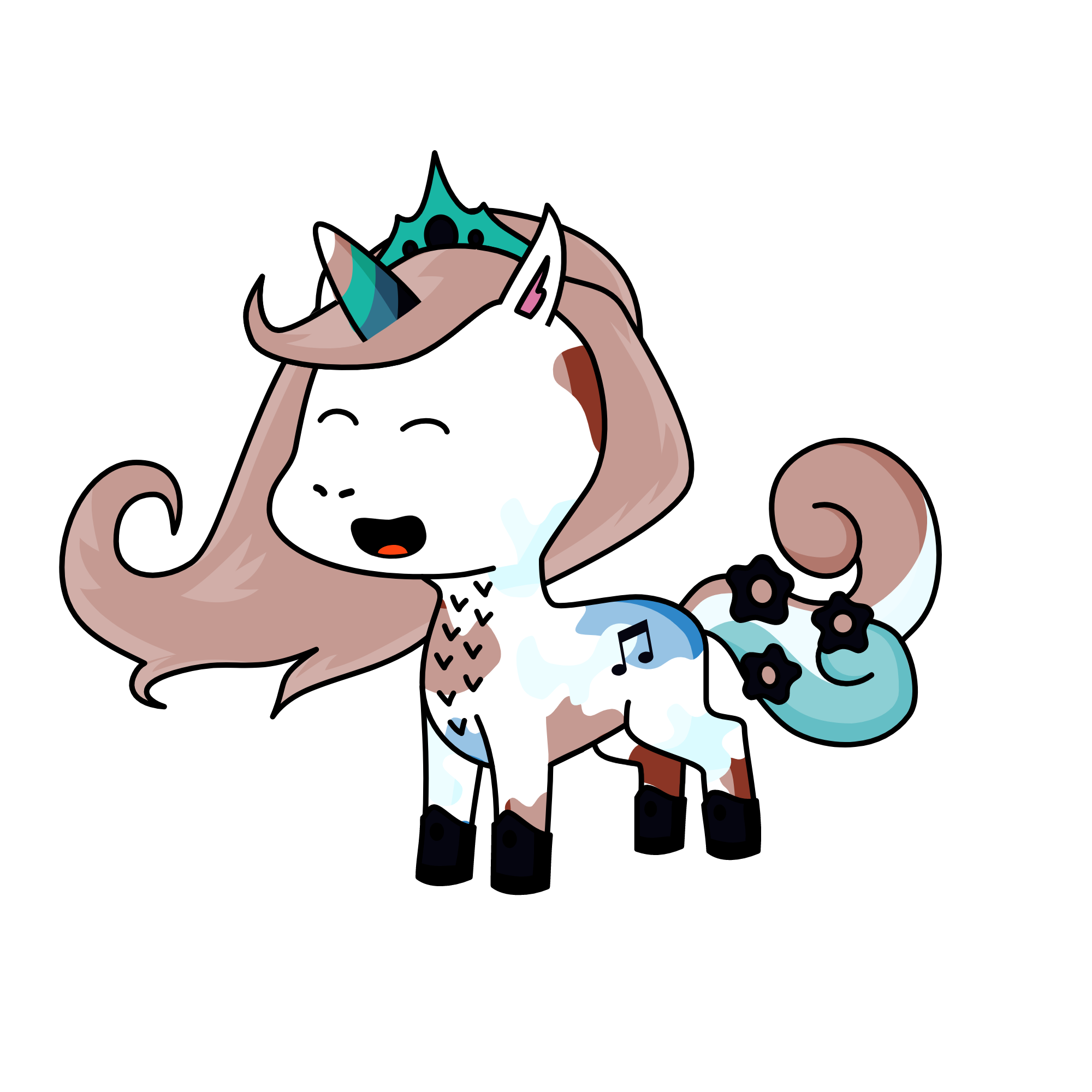 Luna, the unicorn