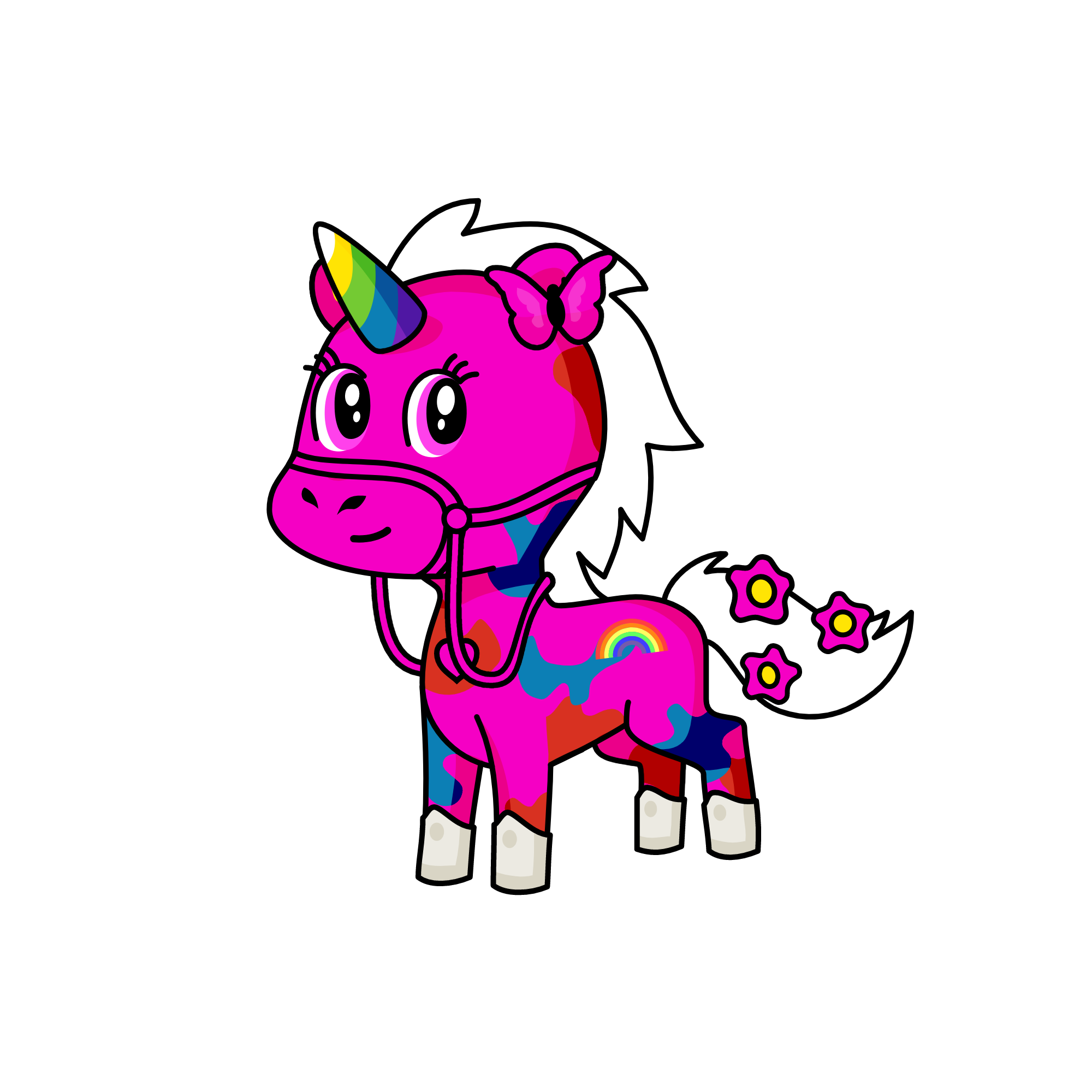 foxy gle, the unicorn