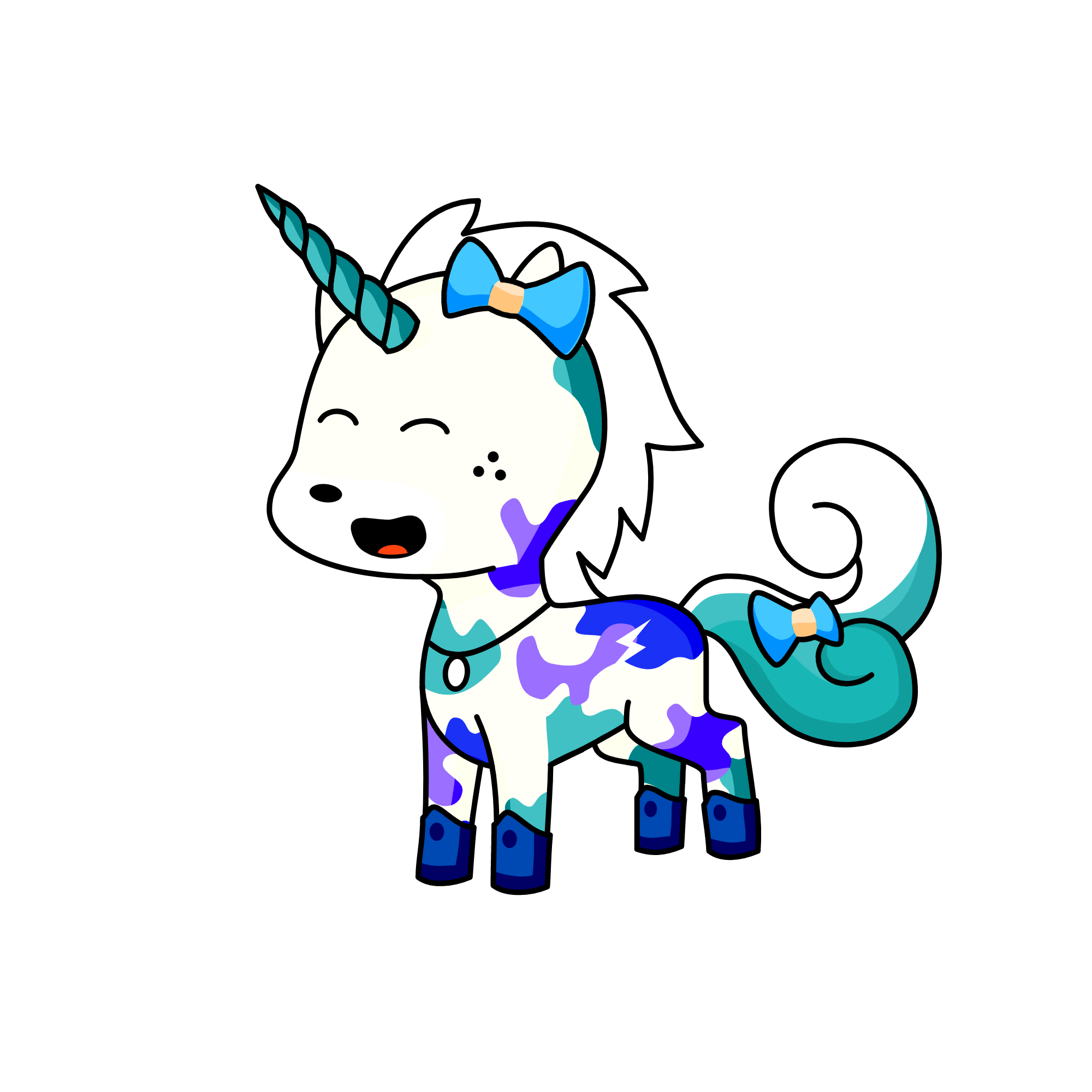 silver, the unicorn