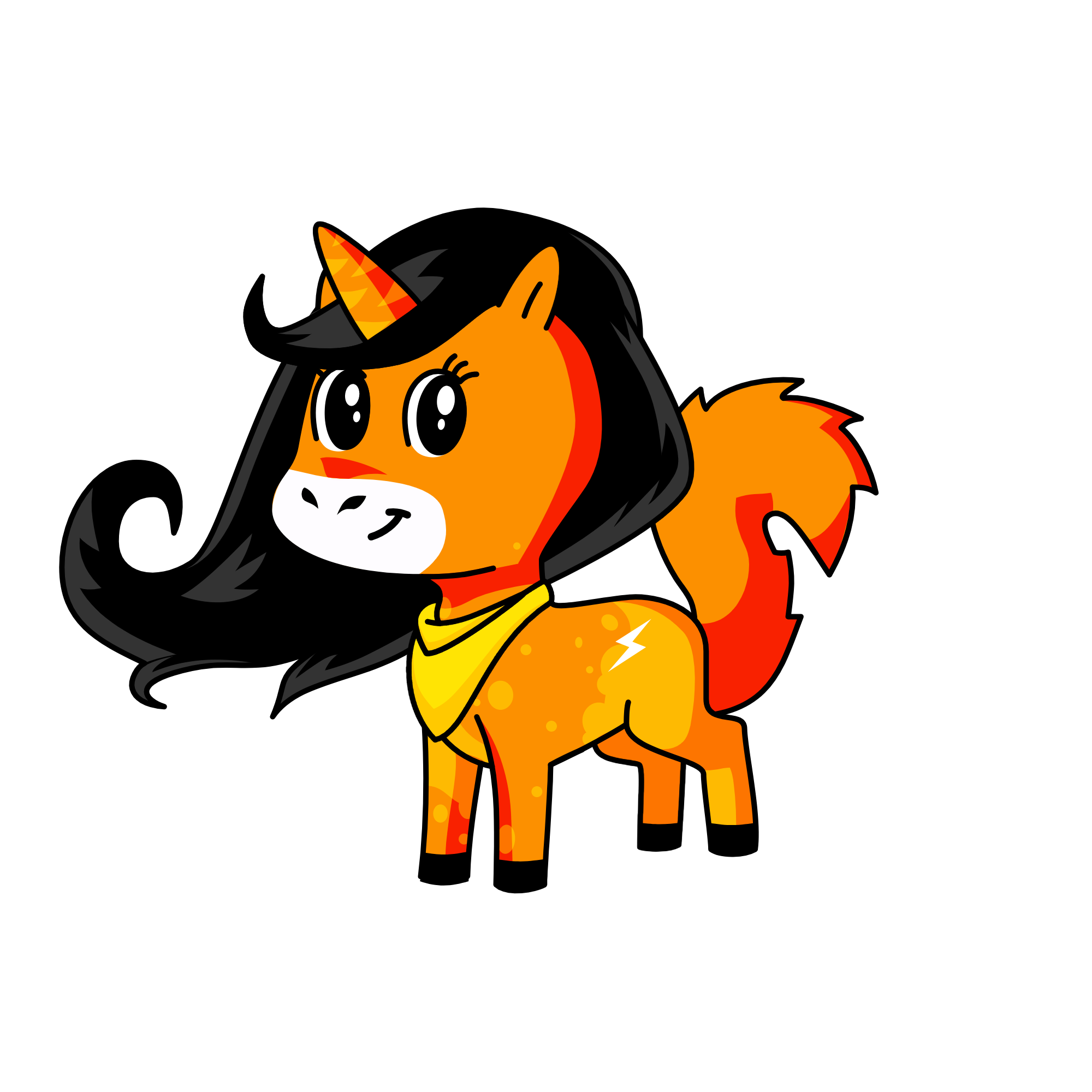 chica fuego, the unicorn