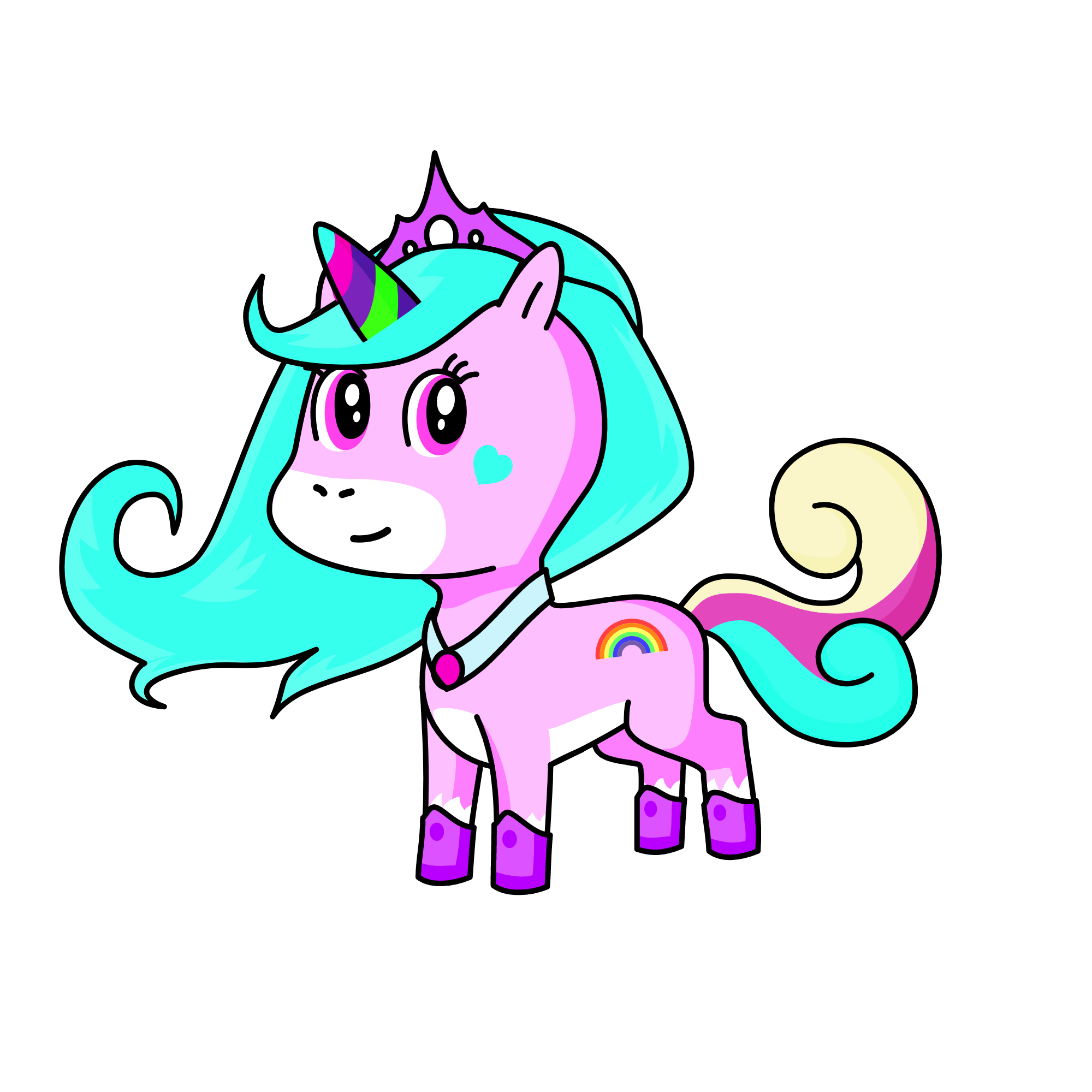 sparkles, the unicorn