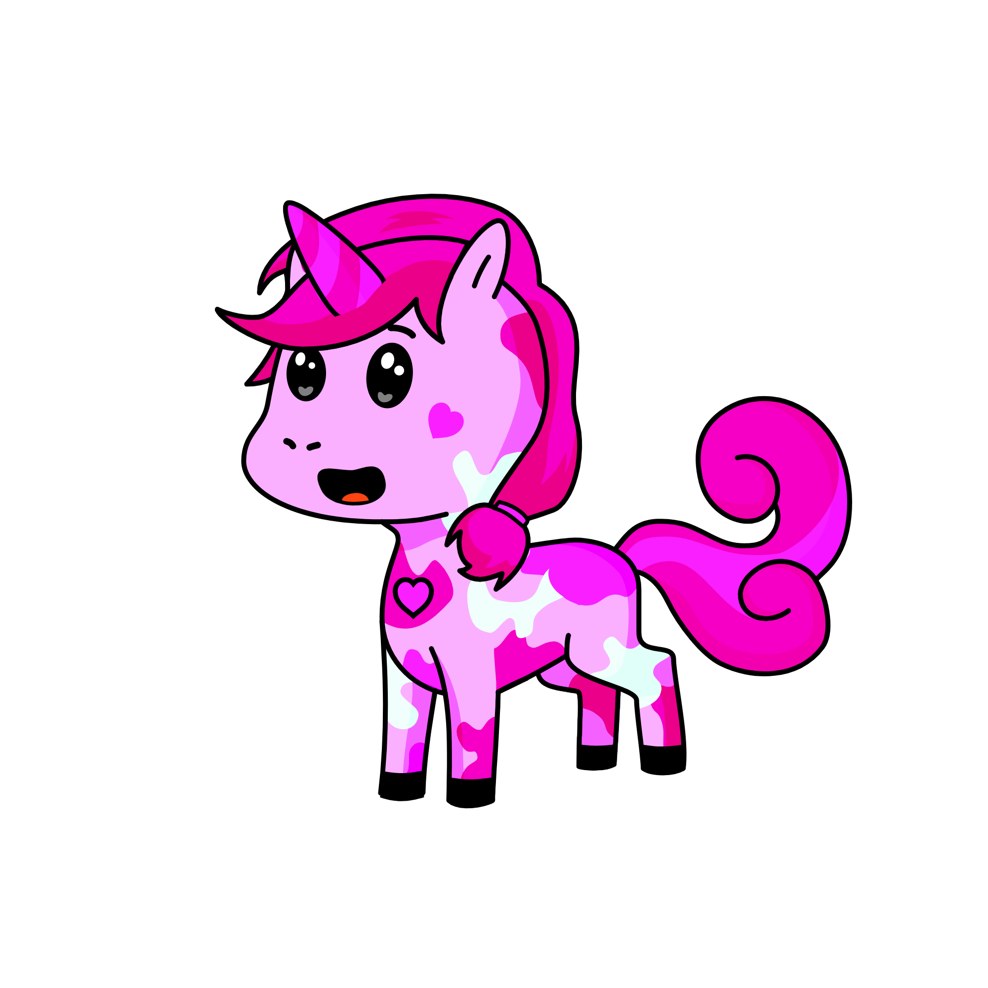 Pikie-lou, the unicorn