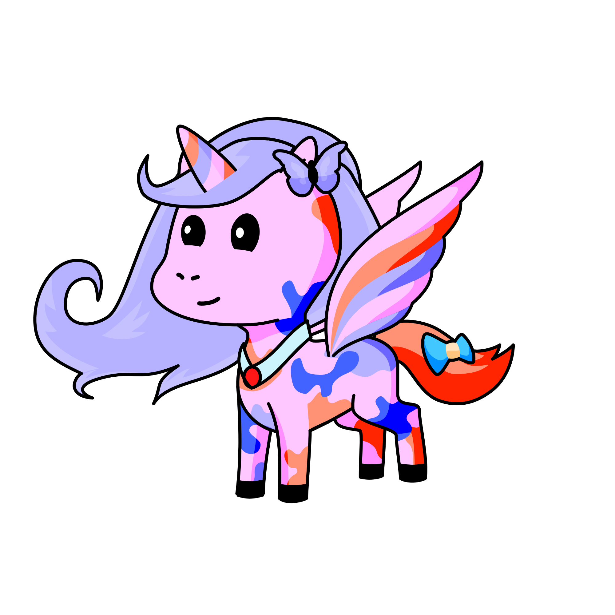 Lighty, the unicorn