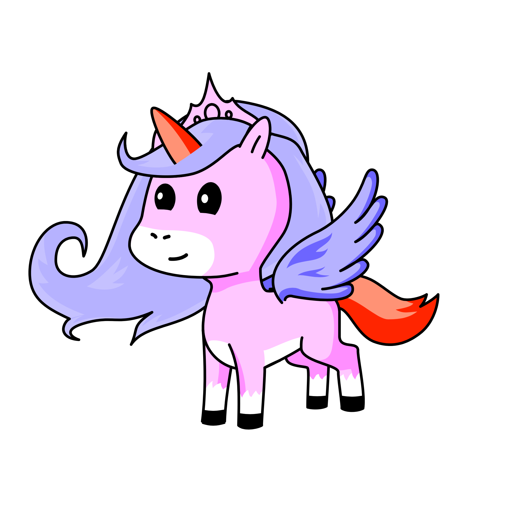 Lighty, the unicorn