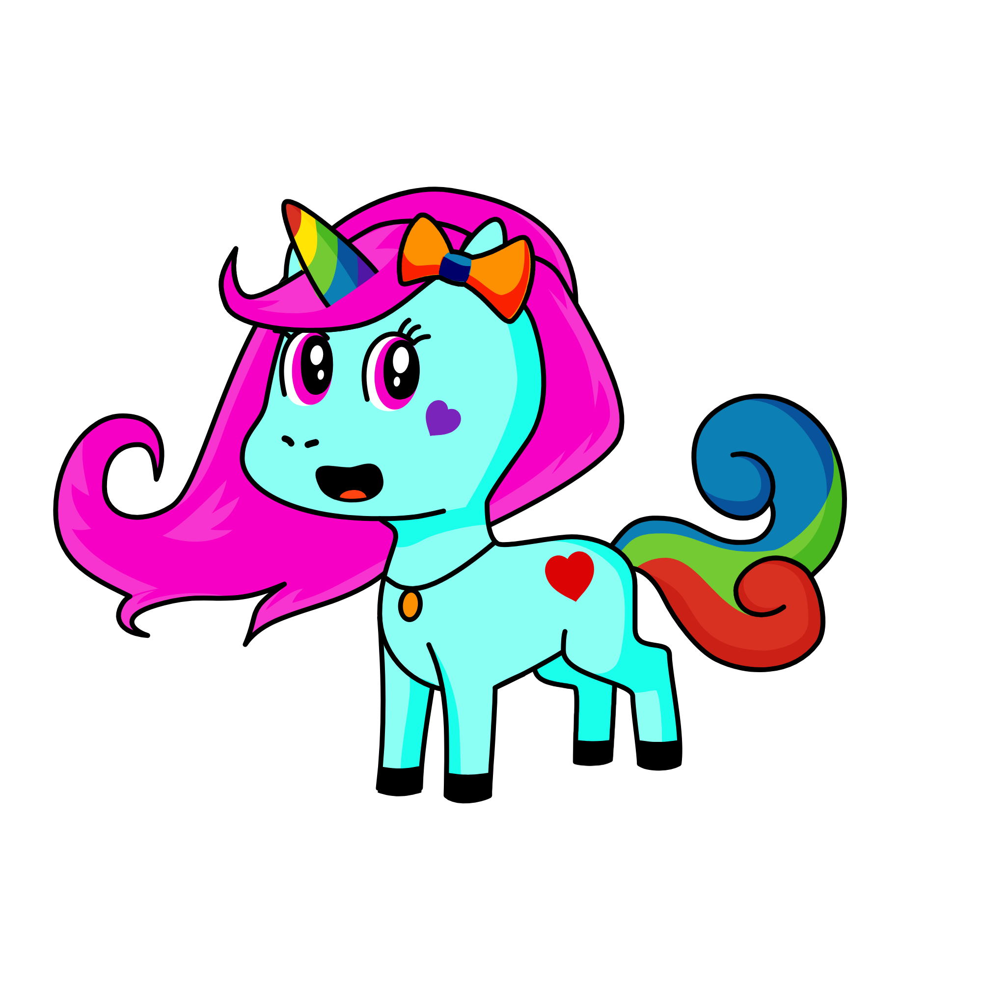 Yashi, the unicorn