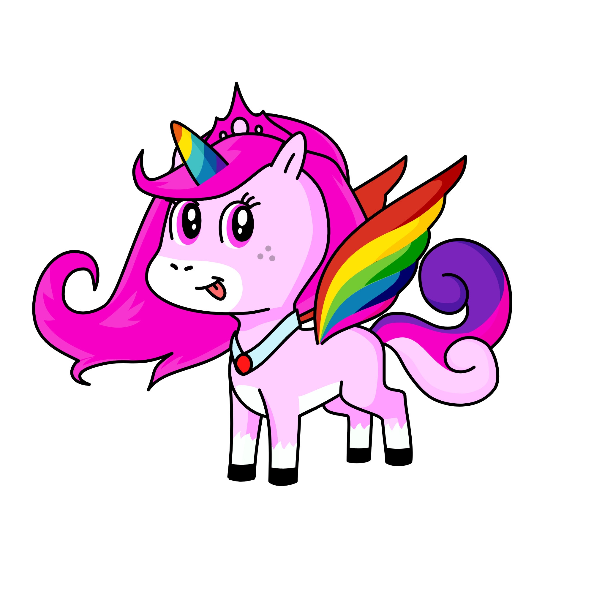 Pink Starlight, the unicorn