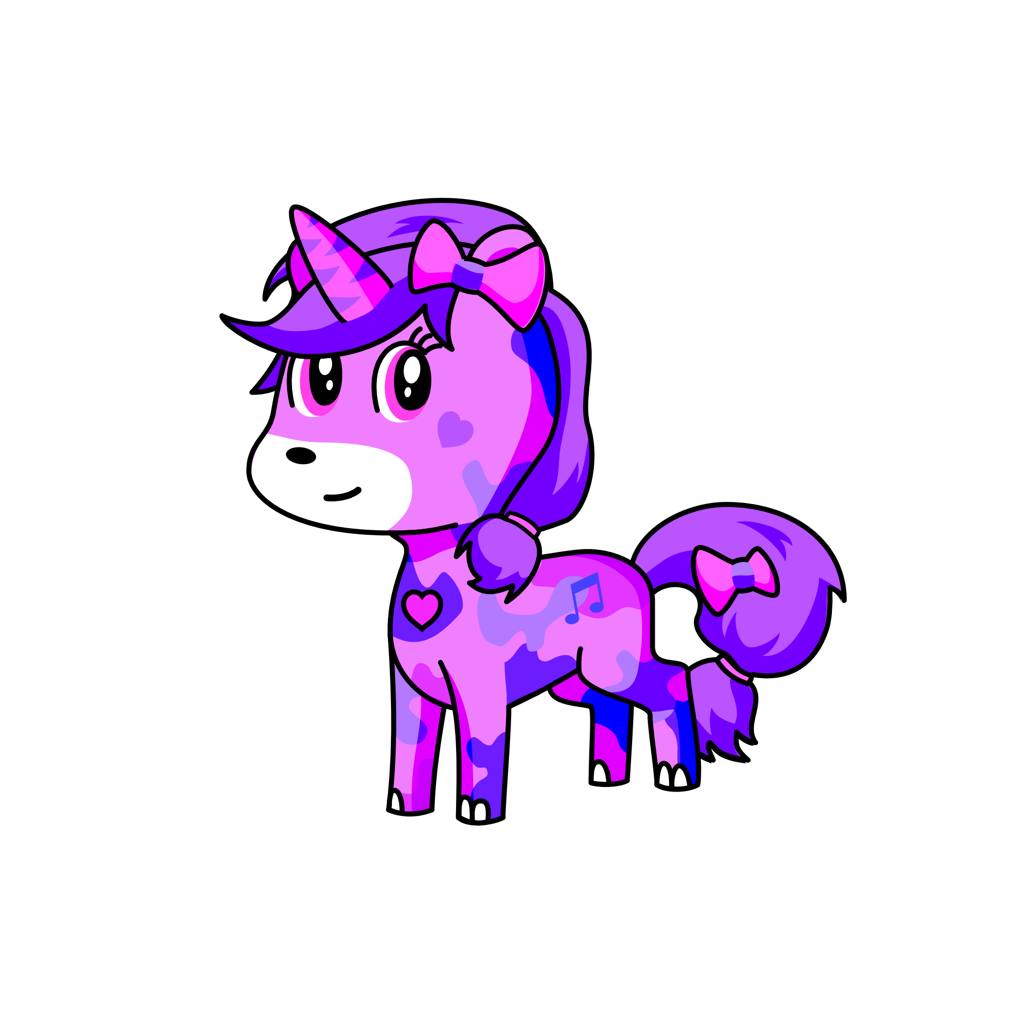 Luna, the unicorn