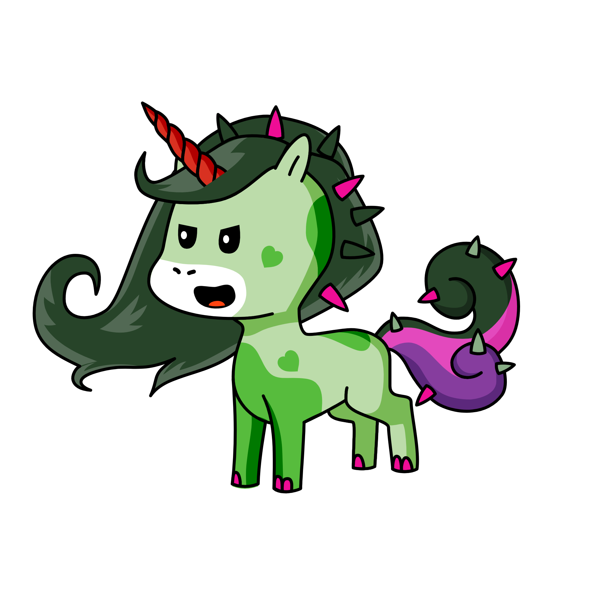 Niamour, the unicorn