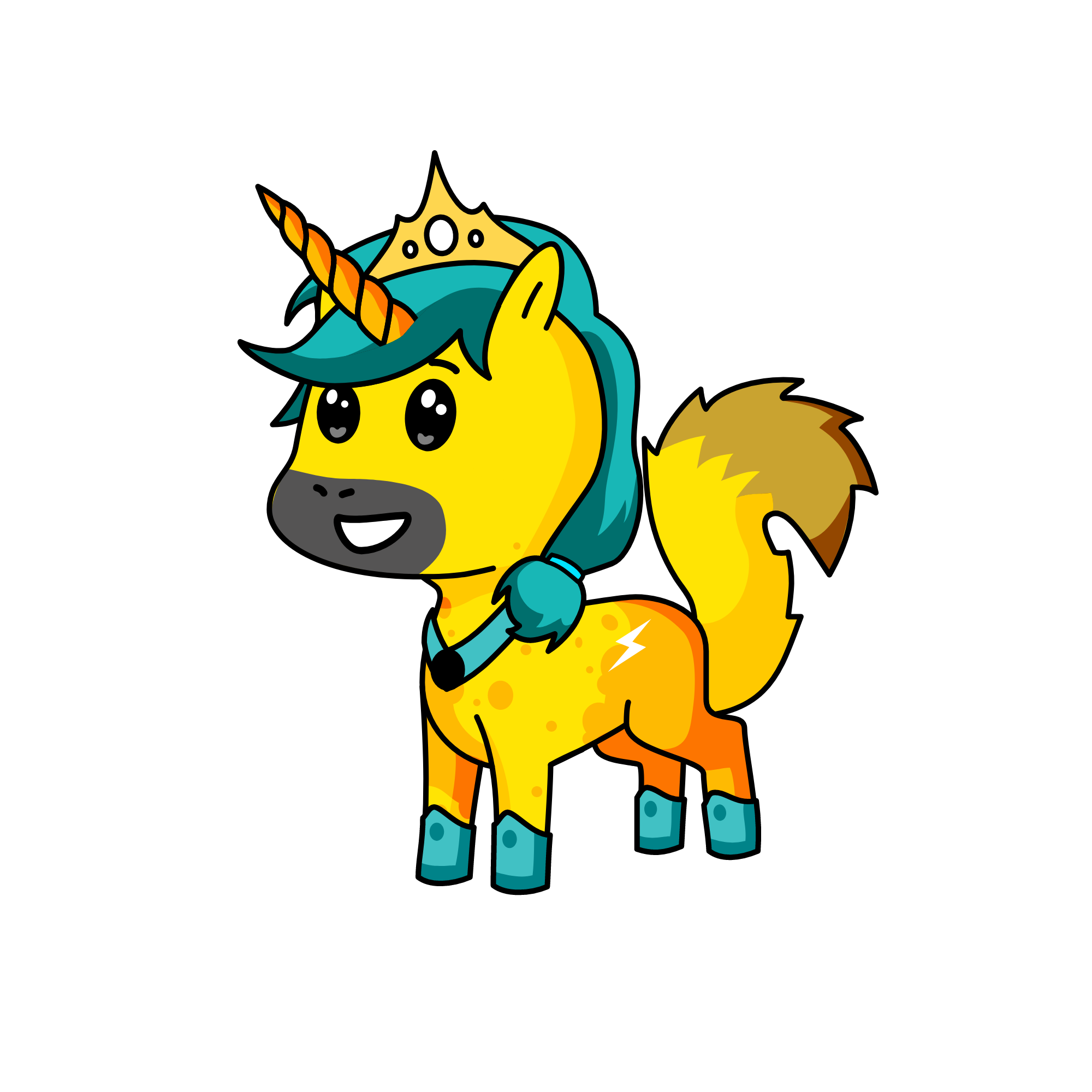 Erna, the unicorn