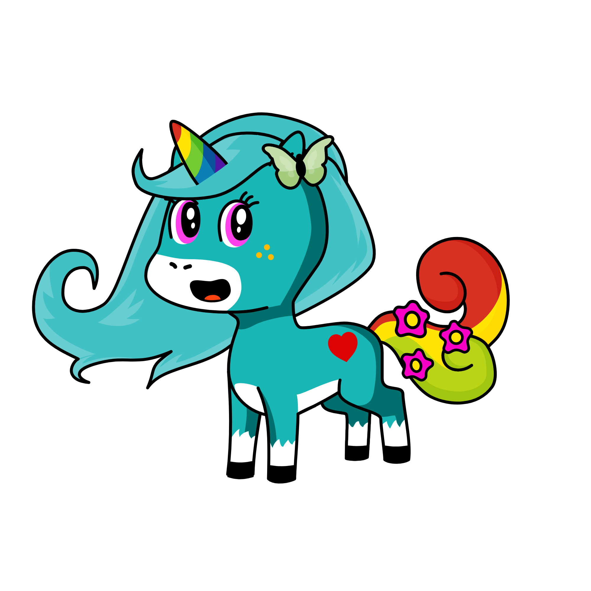 hieloli, the unicorn