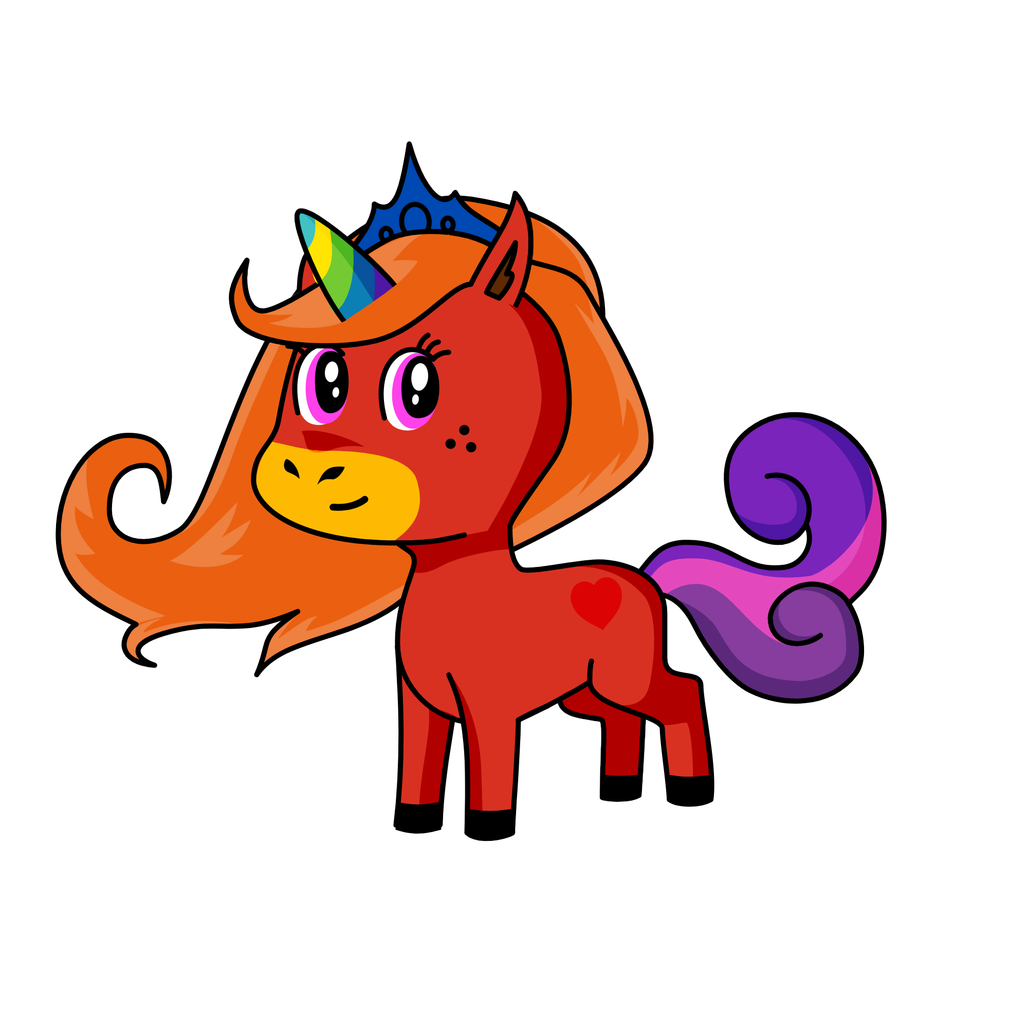 Cici's Unicorn, the unicorn