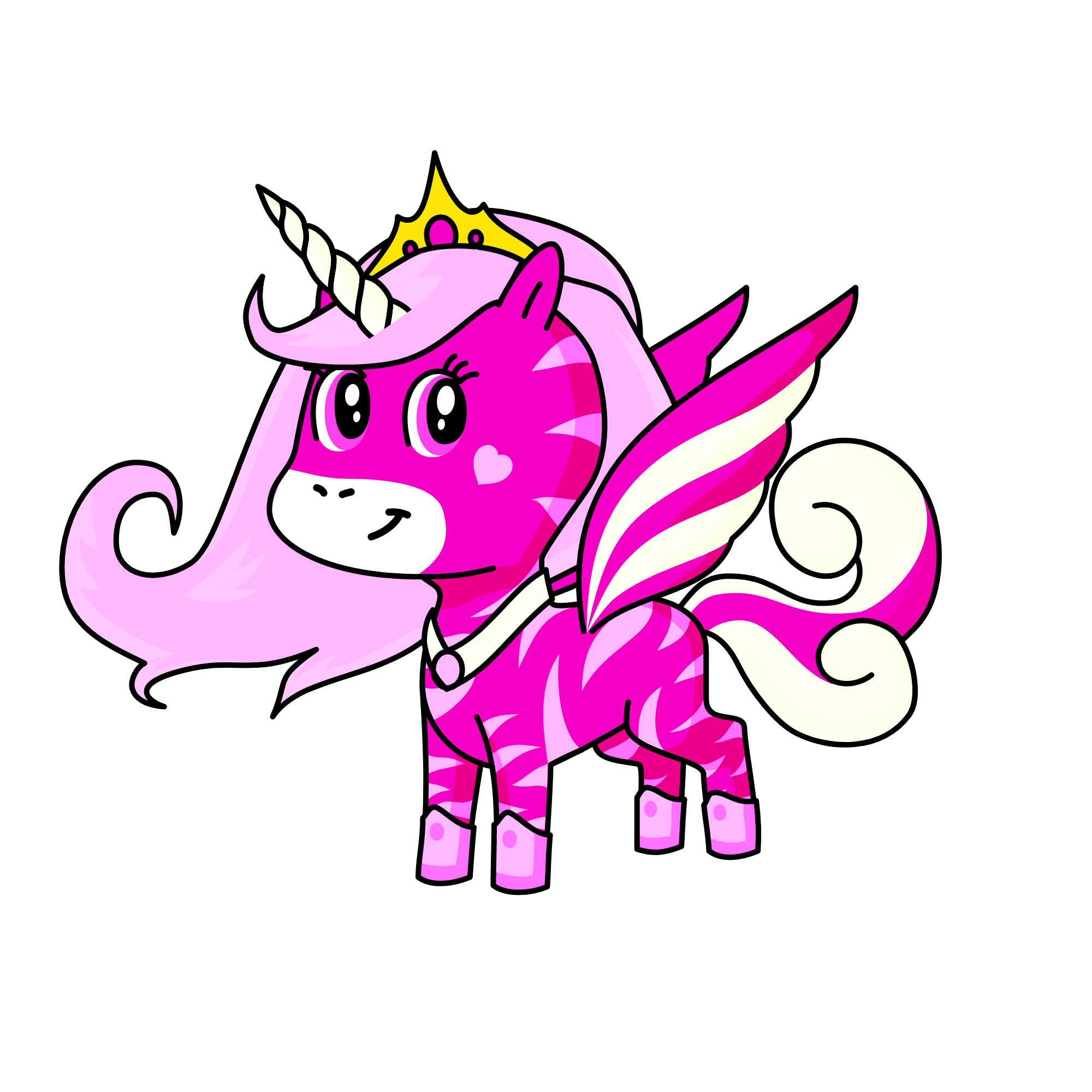 Cloé, the unicorn