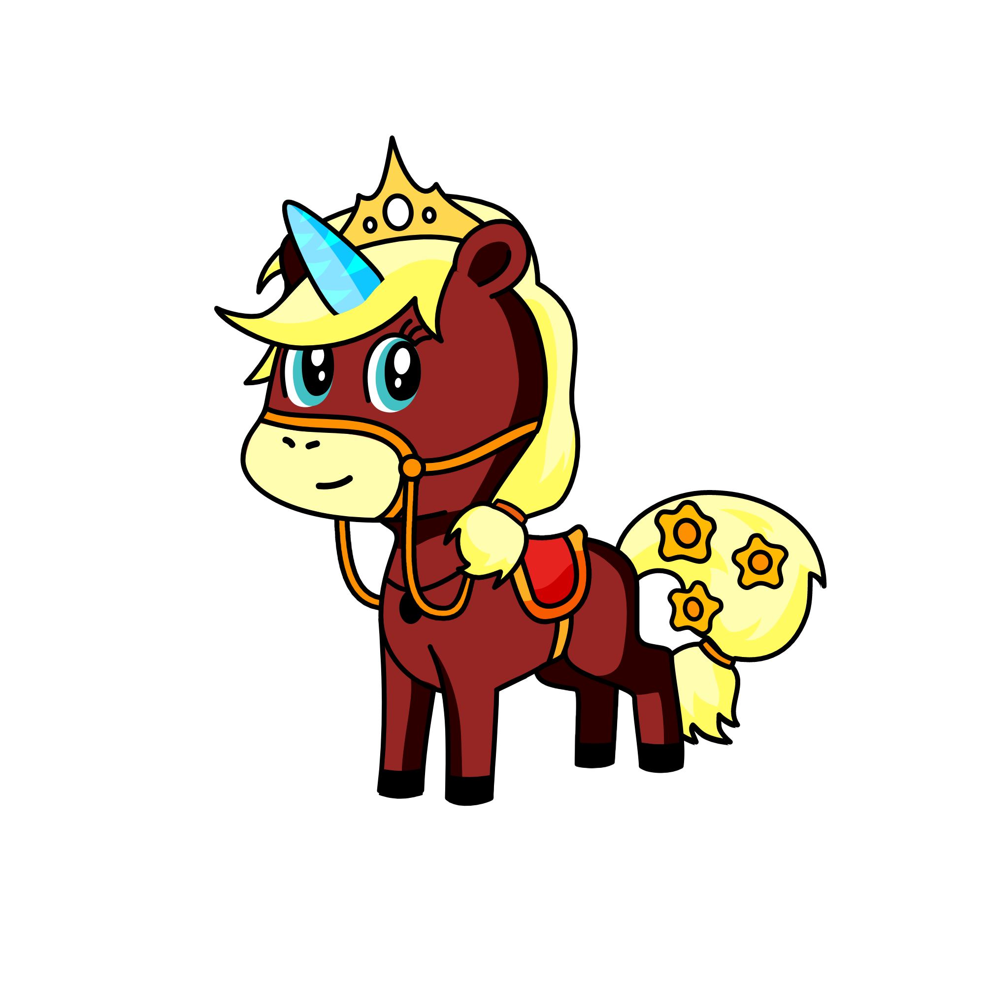 Pine, the unicorn