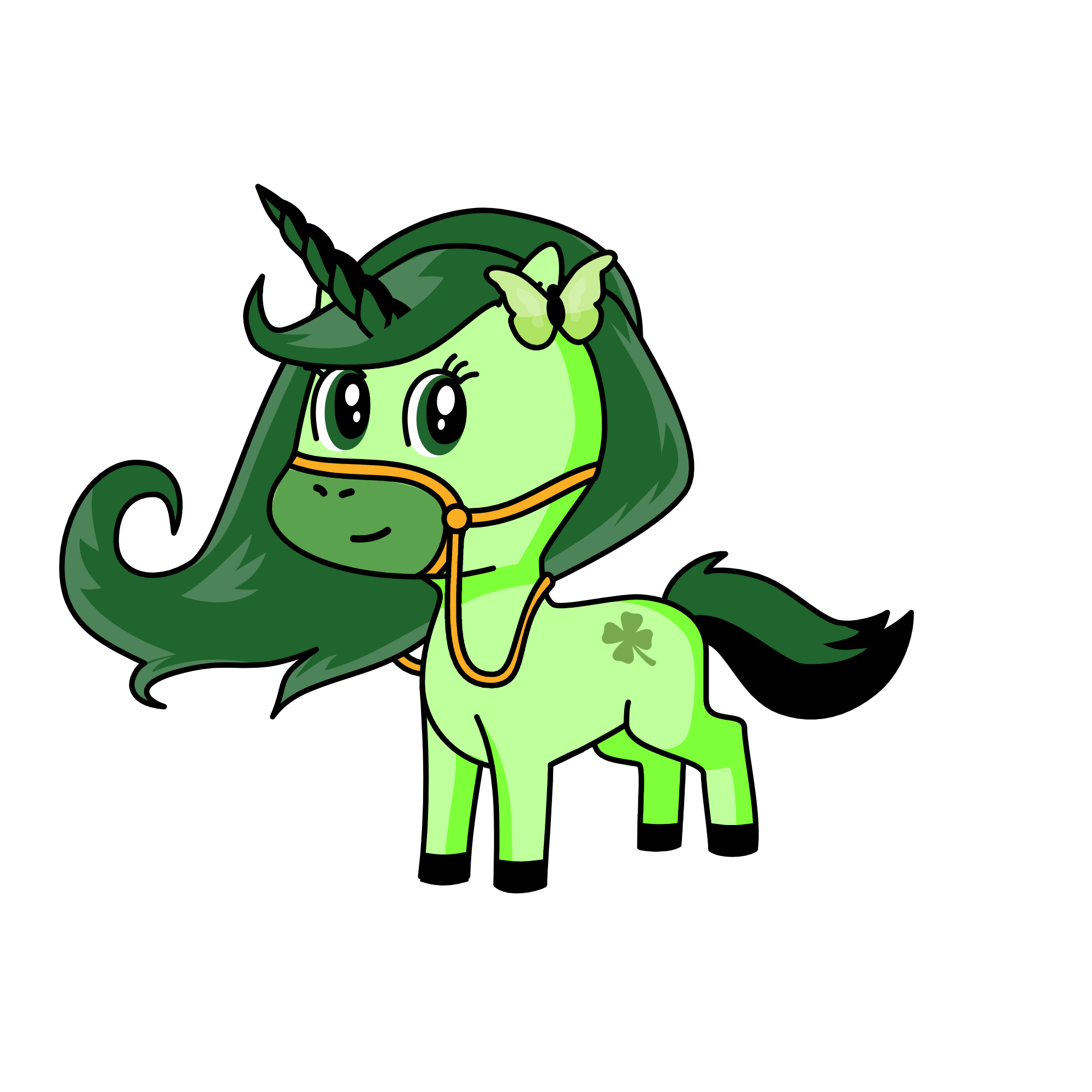 Clover, the unicorn