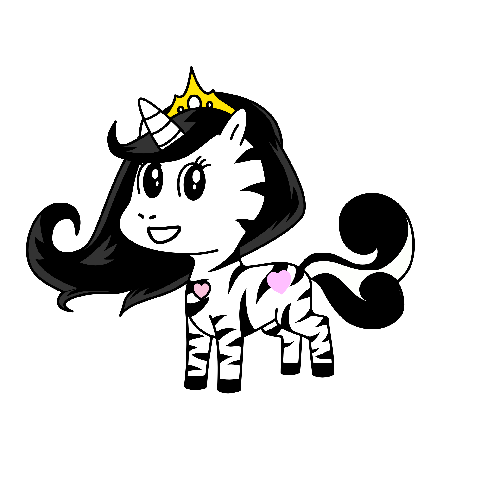 Zebra , the unicorn