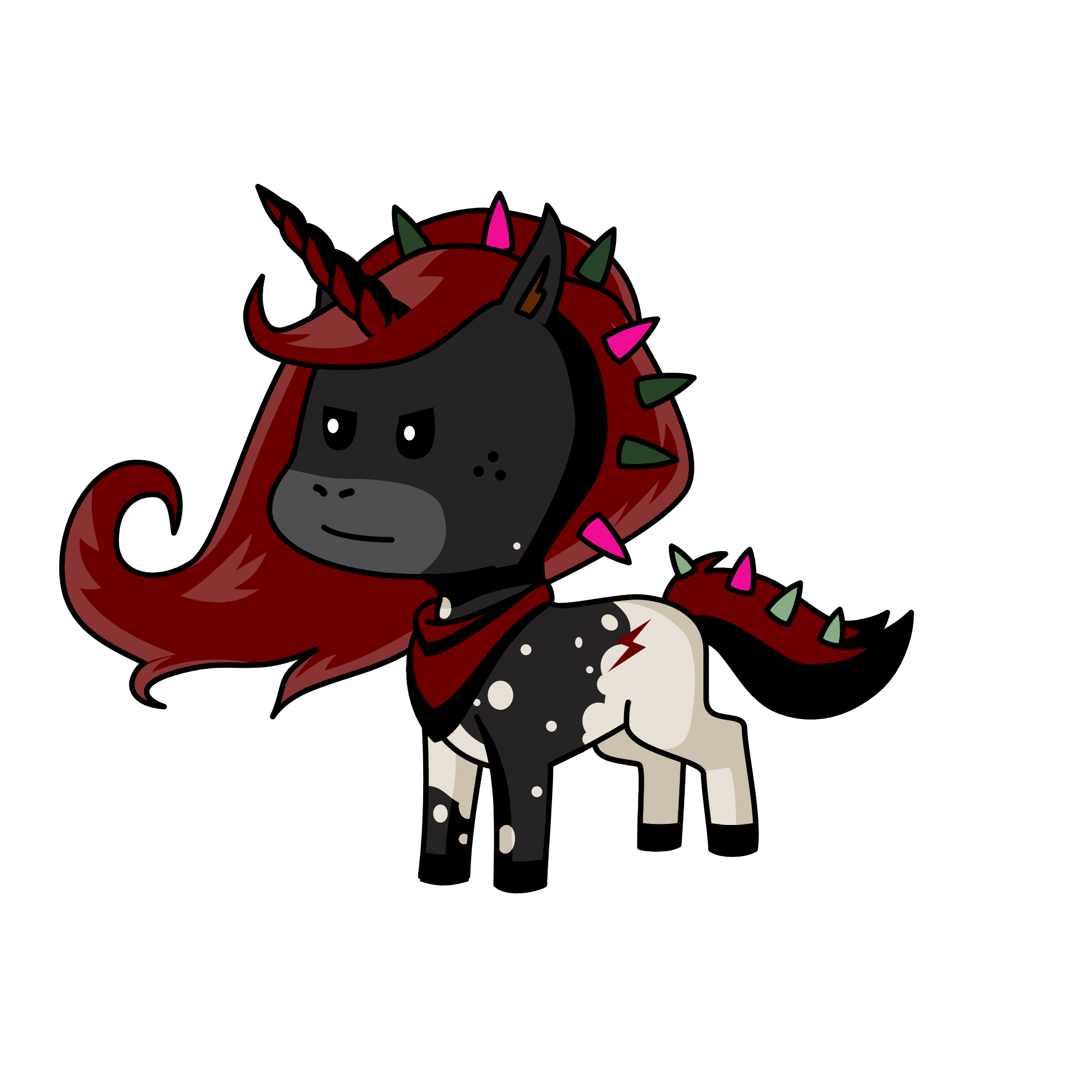 Demon Blood, the unicorn