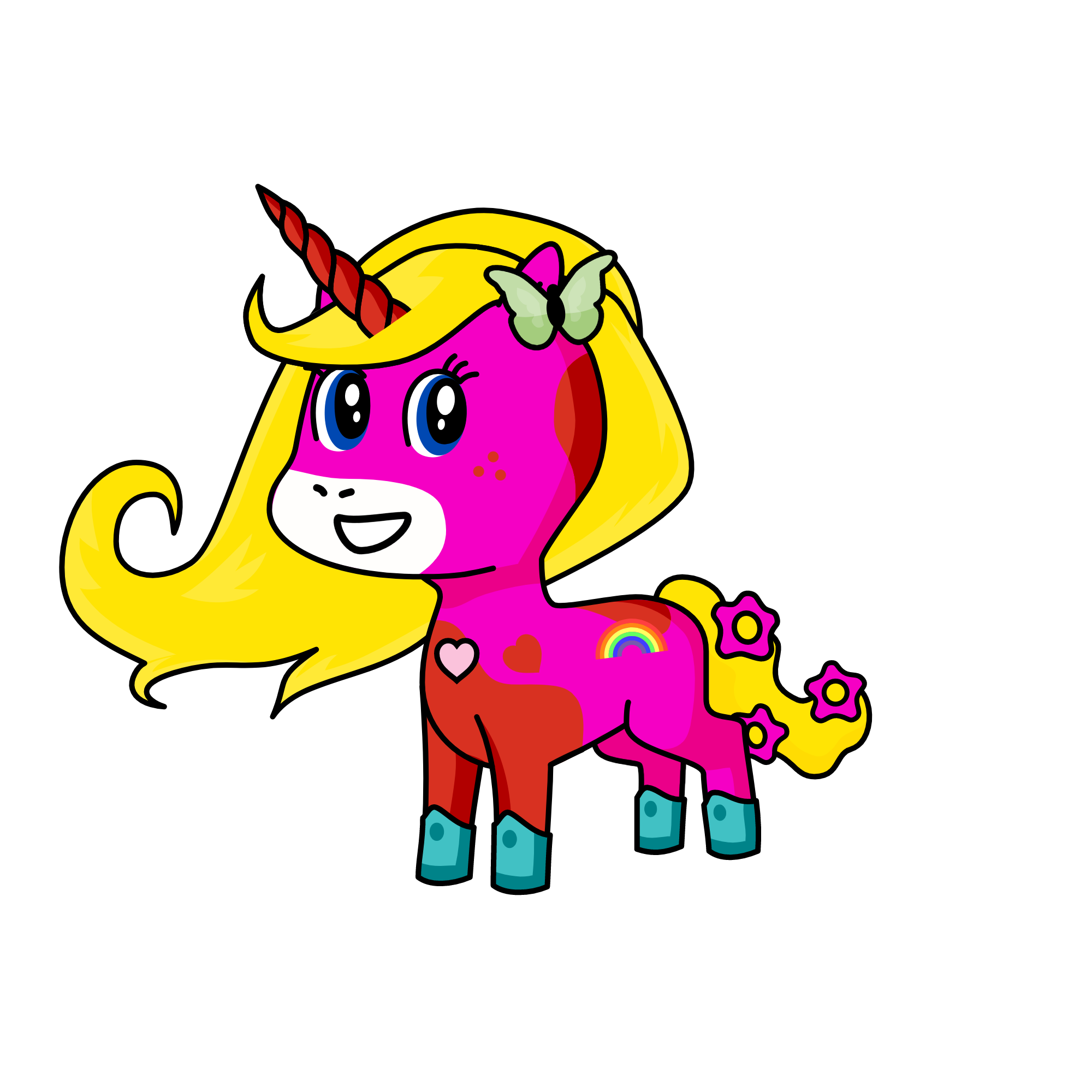 Sally , the unicorn