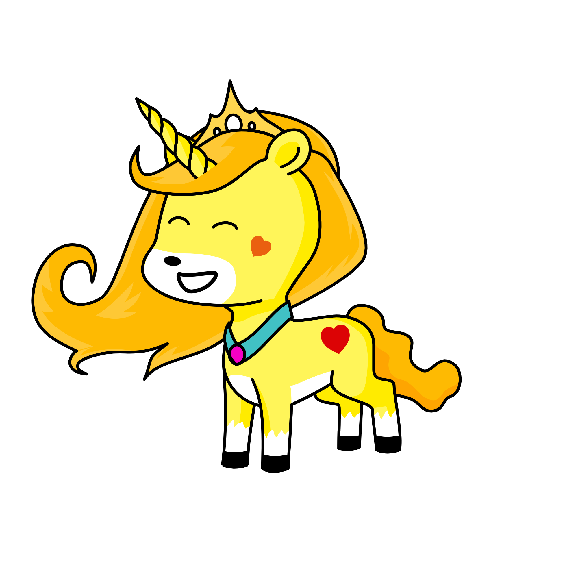 Sunny, the unicorn