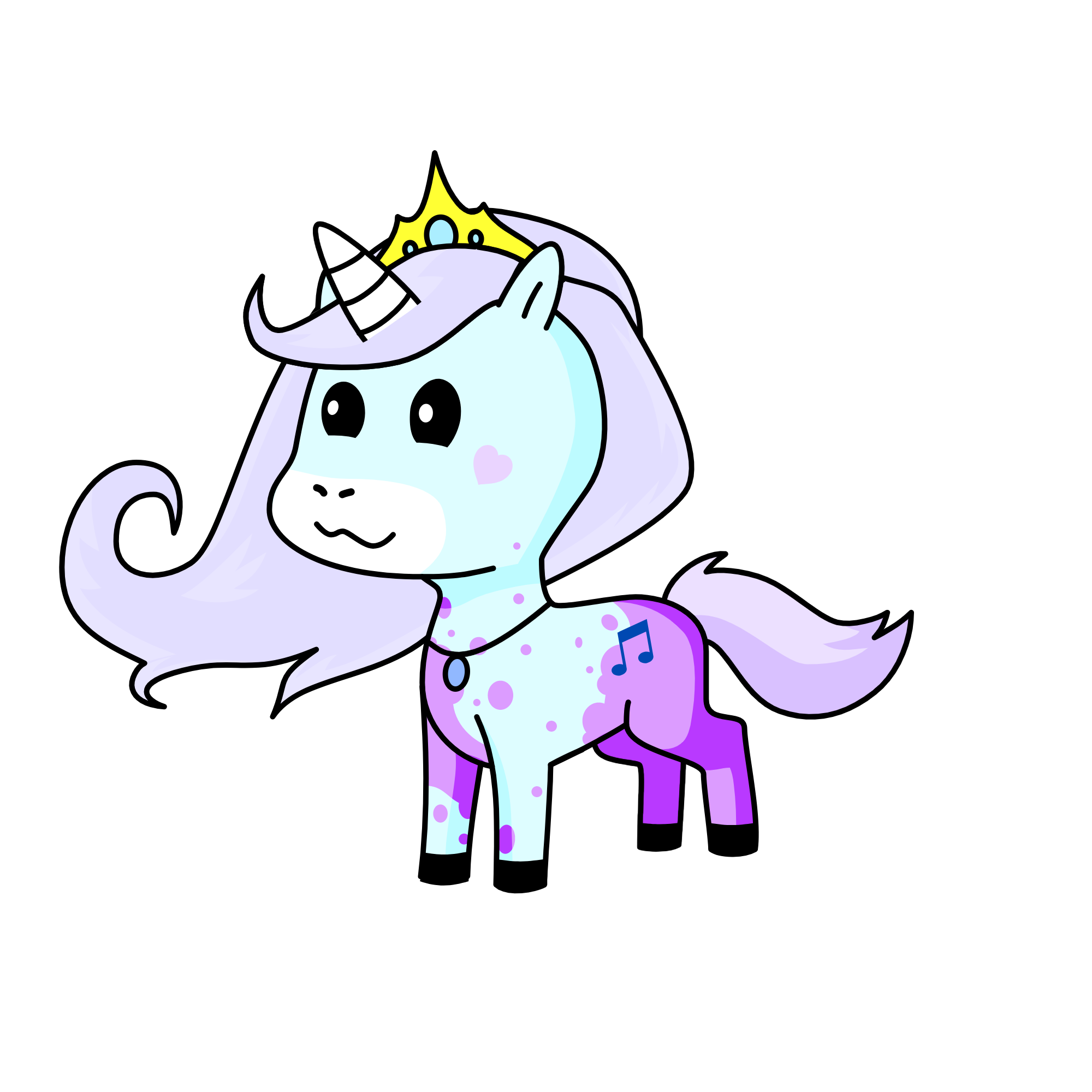 Melodie, the unicorn