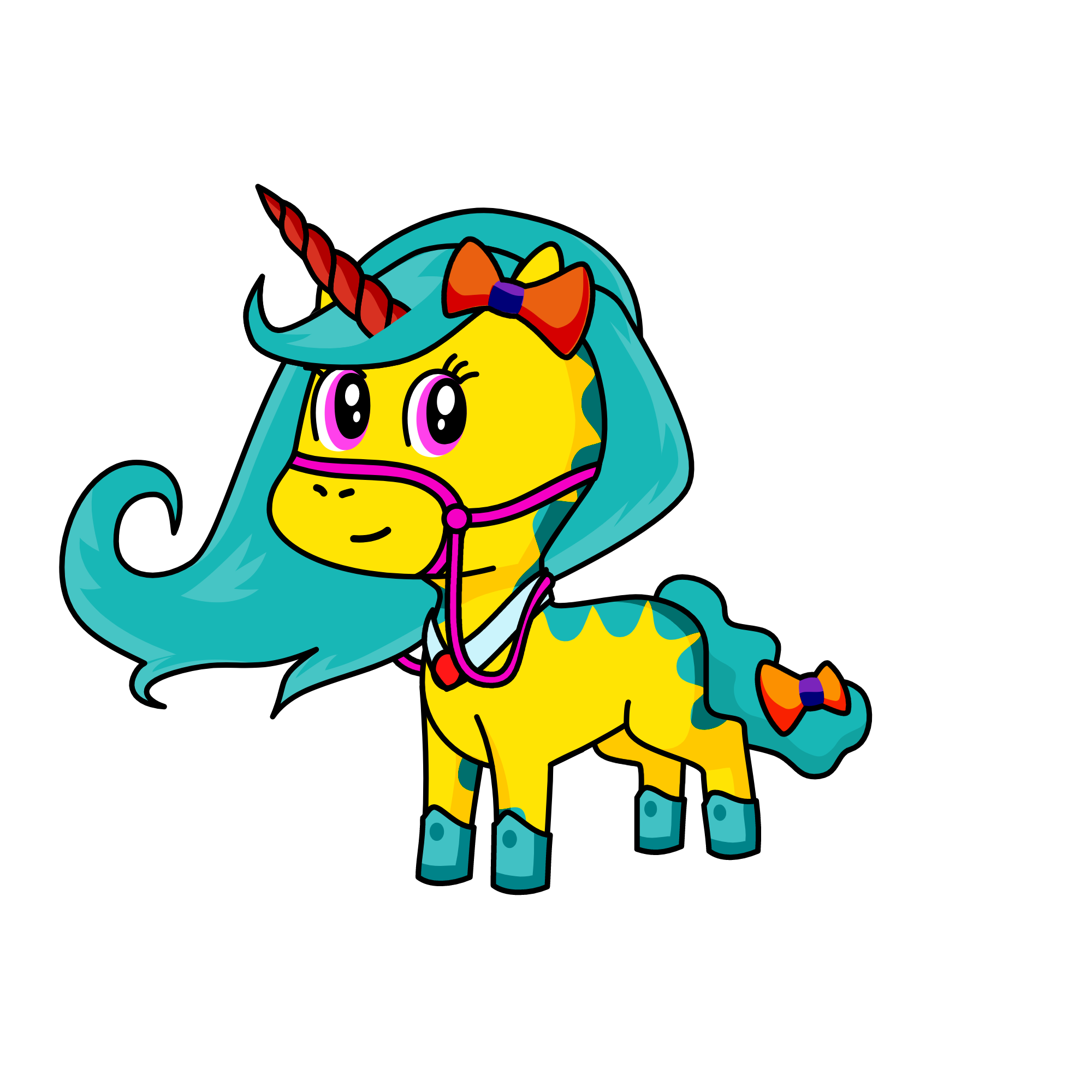 Honeybunny, the unicorn