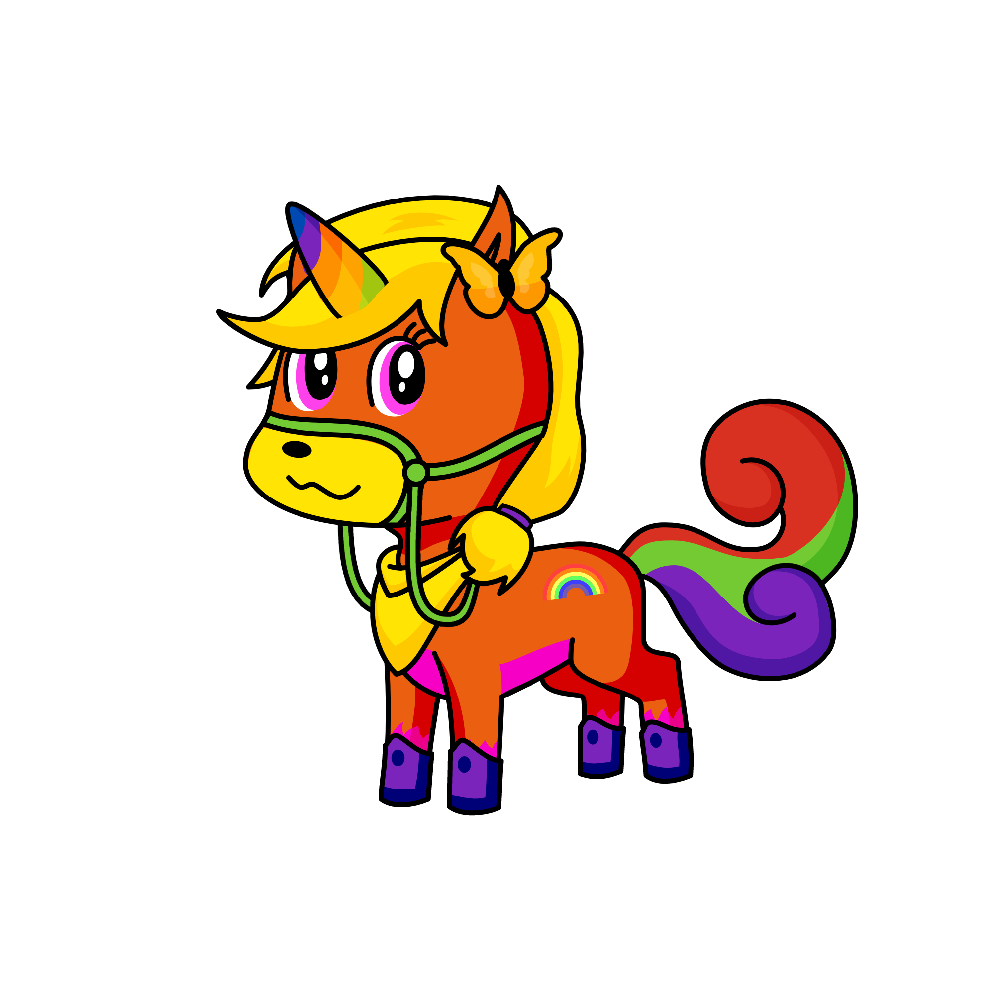Angel Unicorn, the unicorn