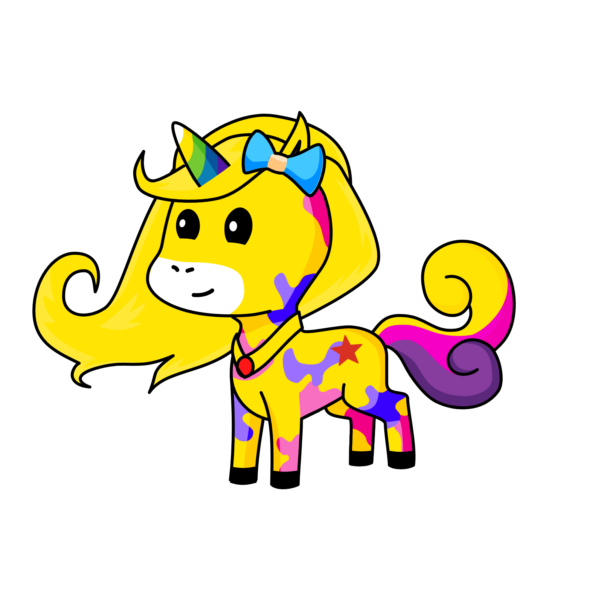 Aahana, the unicorn