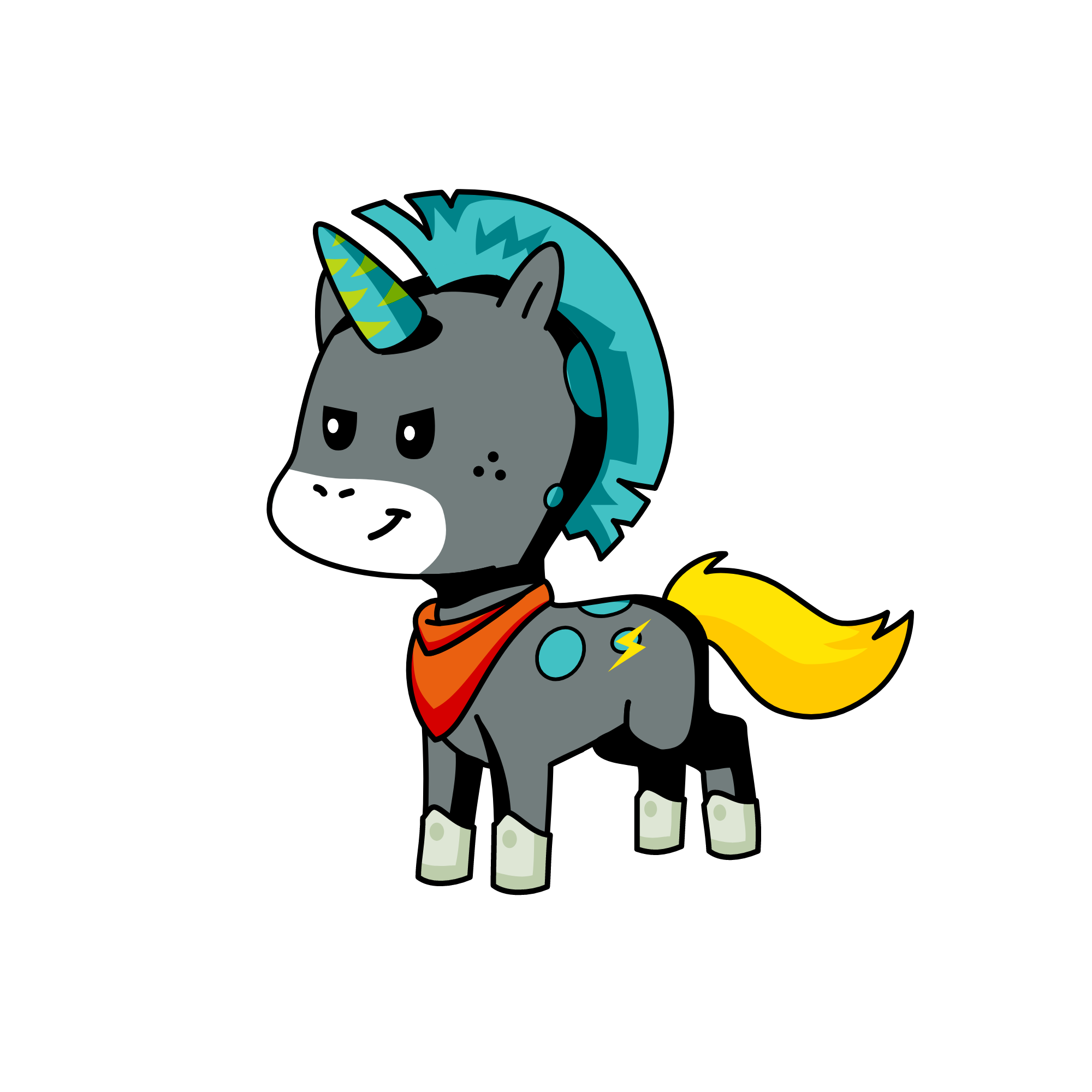 knight unryujin, the unicorn