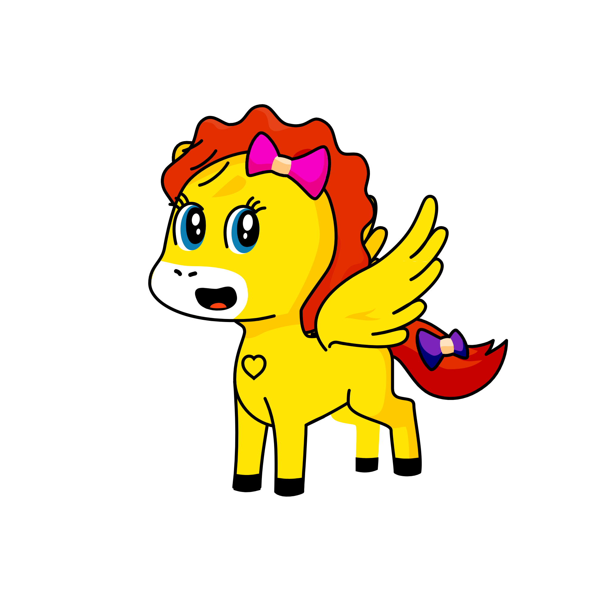 chibi baby, the unicorn