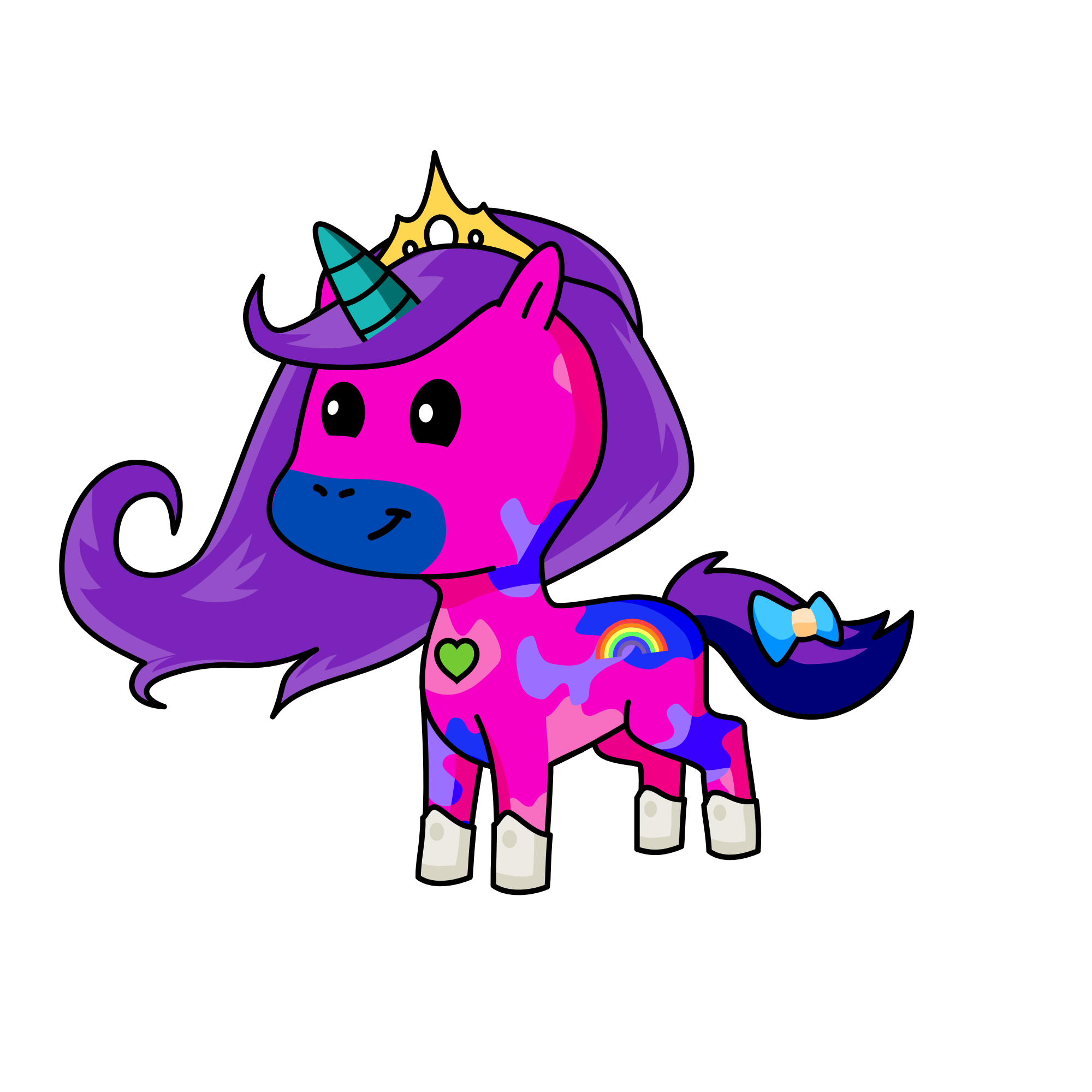 Princess Harley , the unicorn