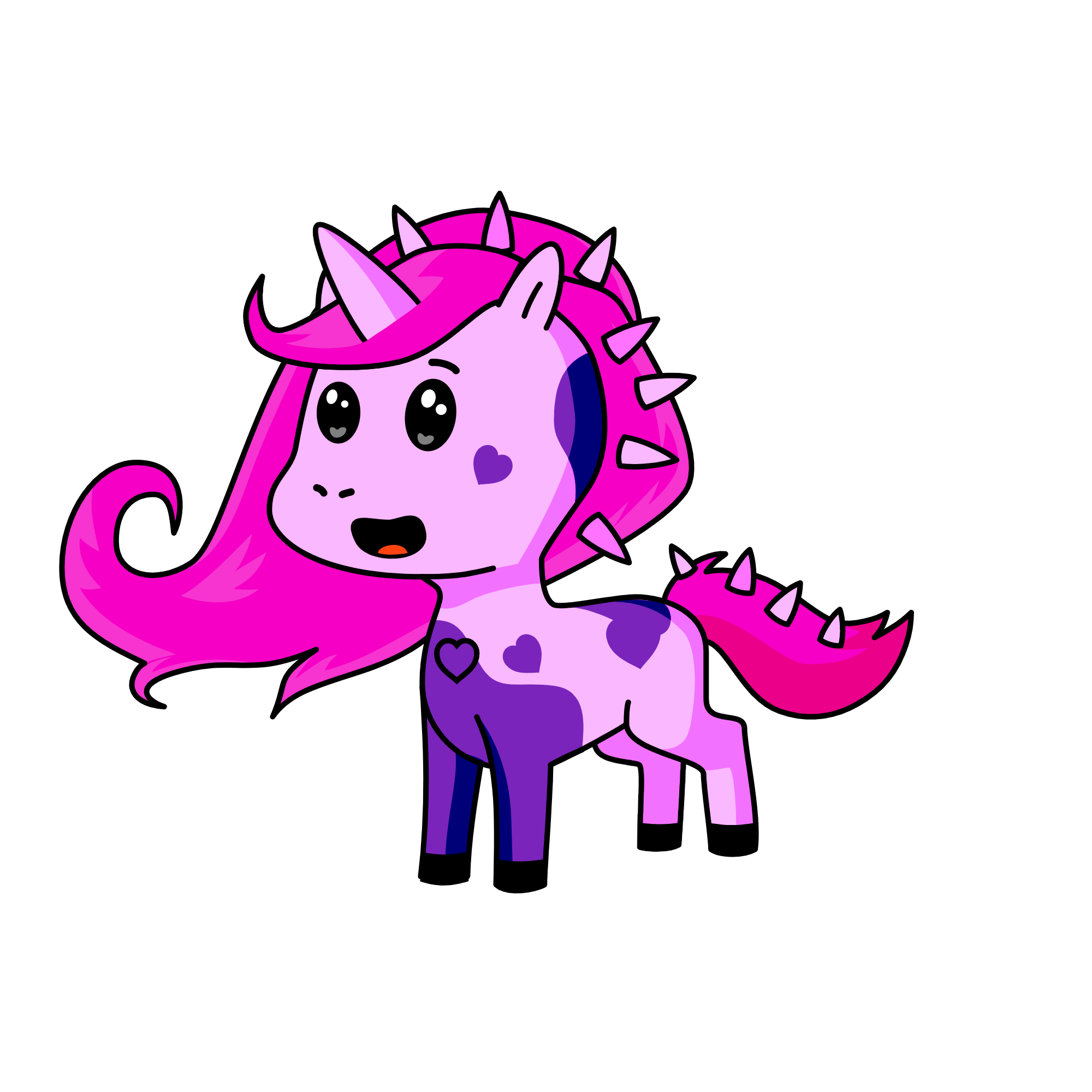 Pinkie-lou, the unicorn