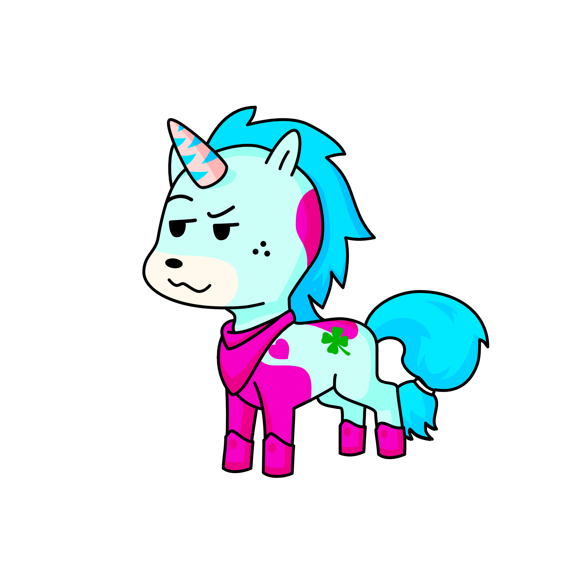 fearless, the unicorn