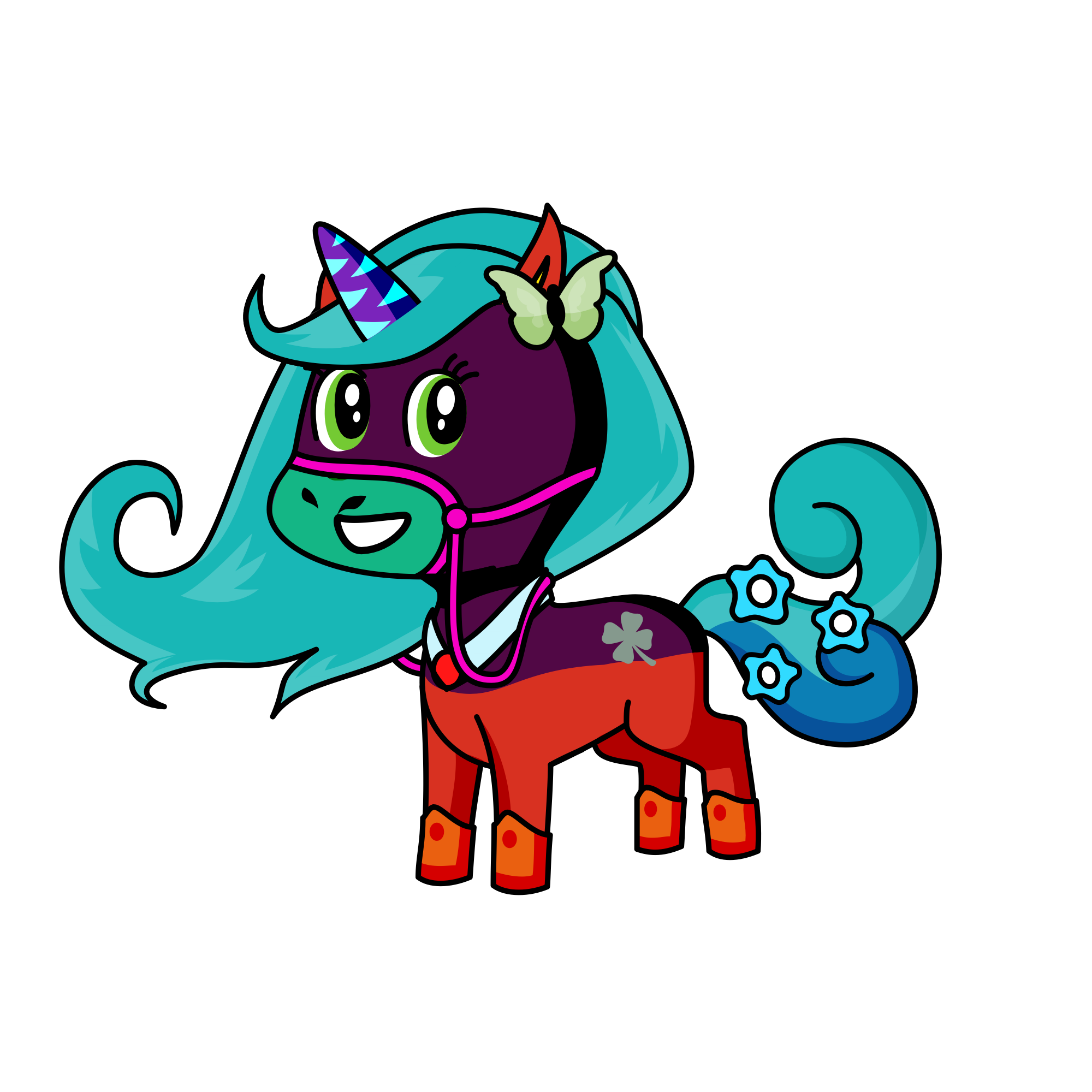10, the unicorn