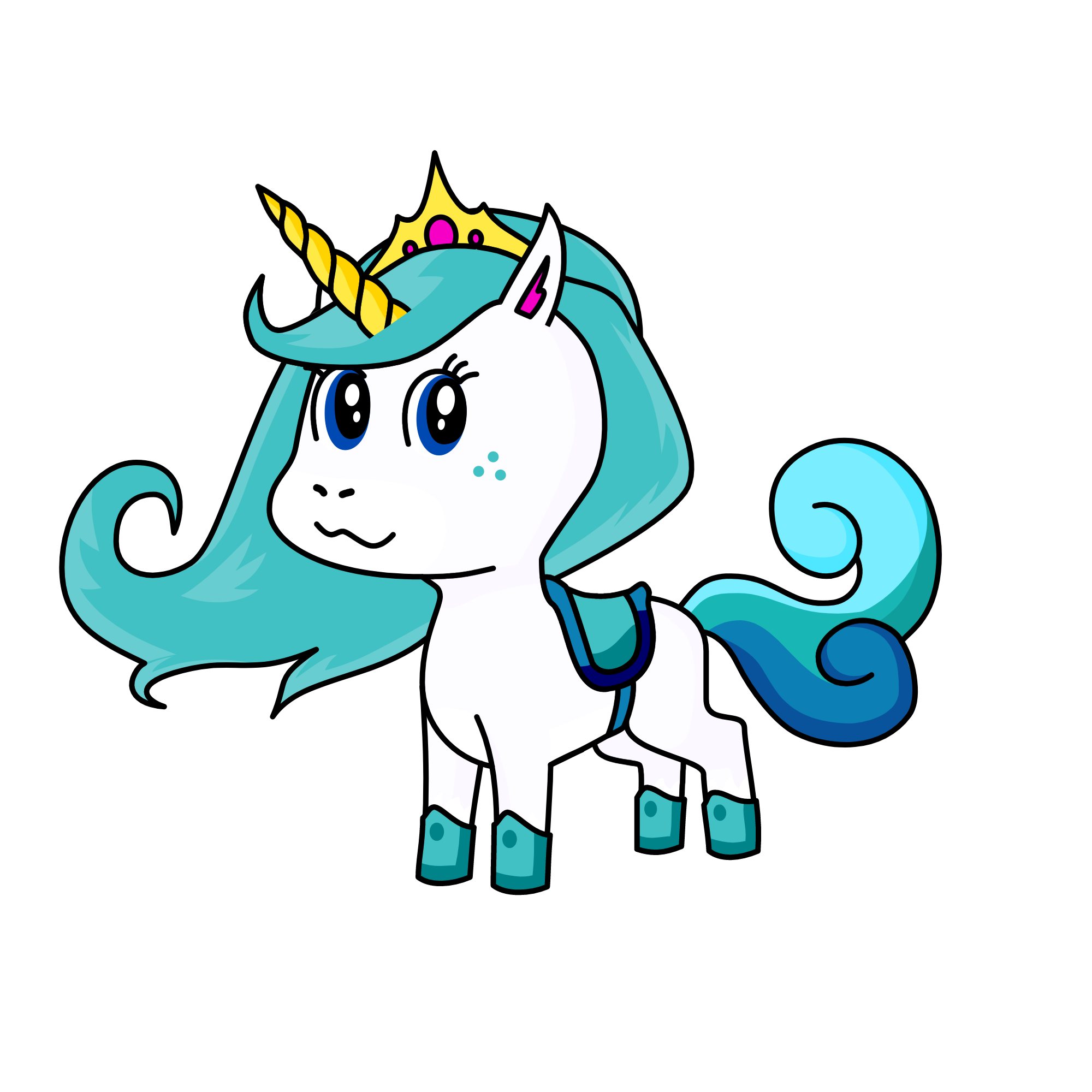 Icy, the unicorn