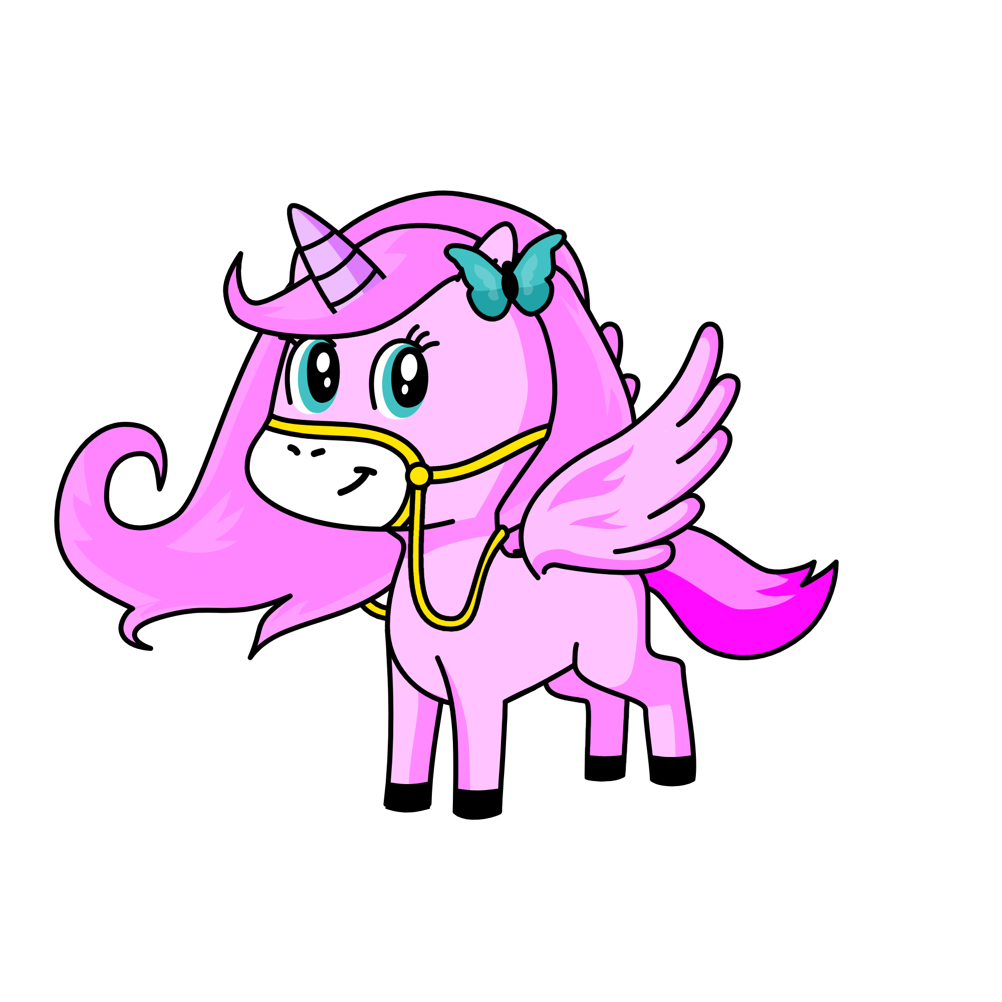 Pixie, the unicorn