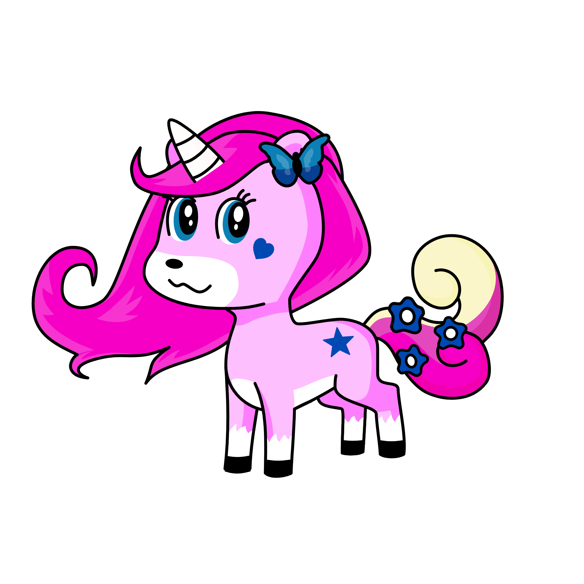 Claire, the unicorn